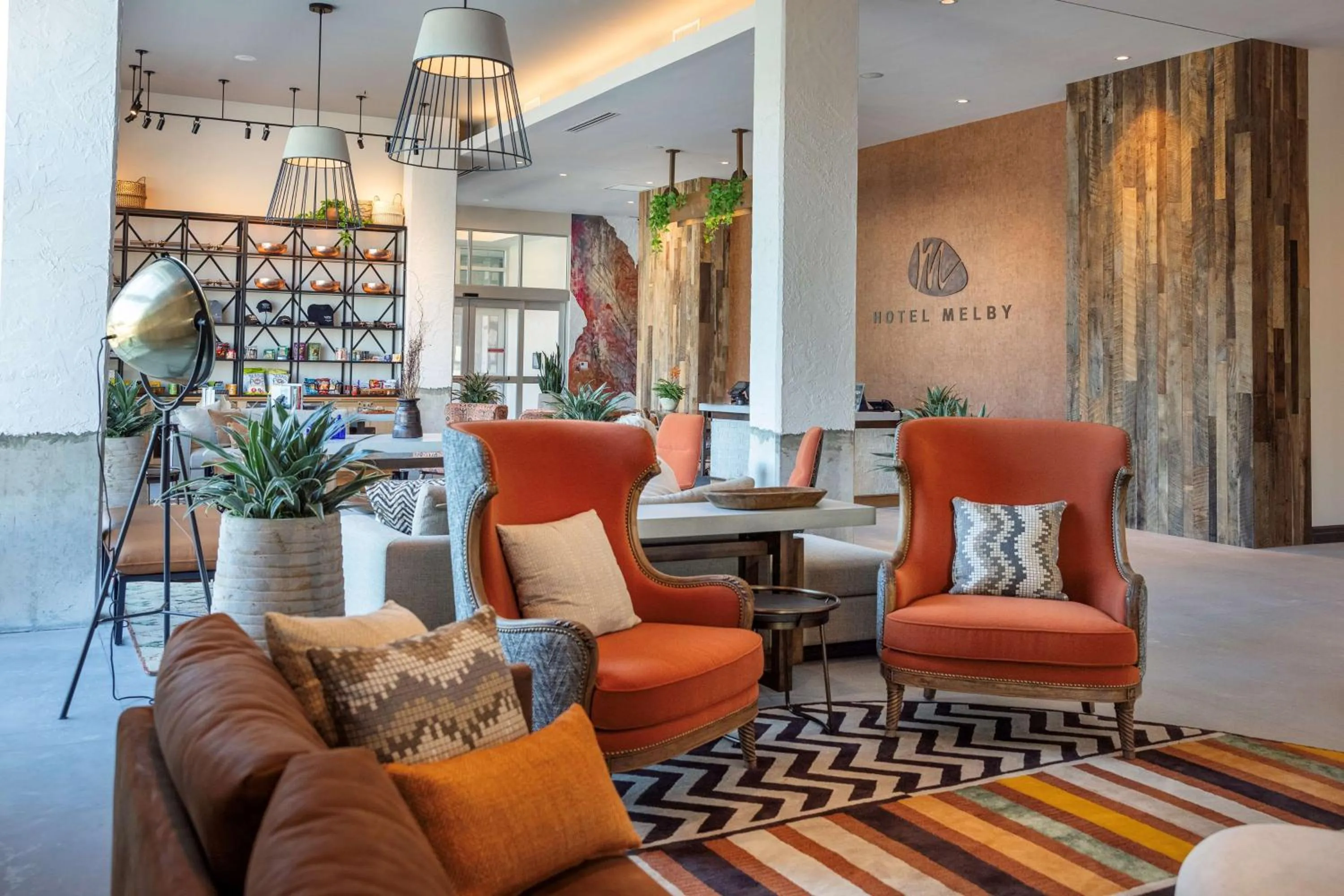 Lobby or reception in Hotel Melby Downtown Melbourne Tapestry Collection By Hilton