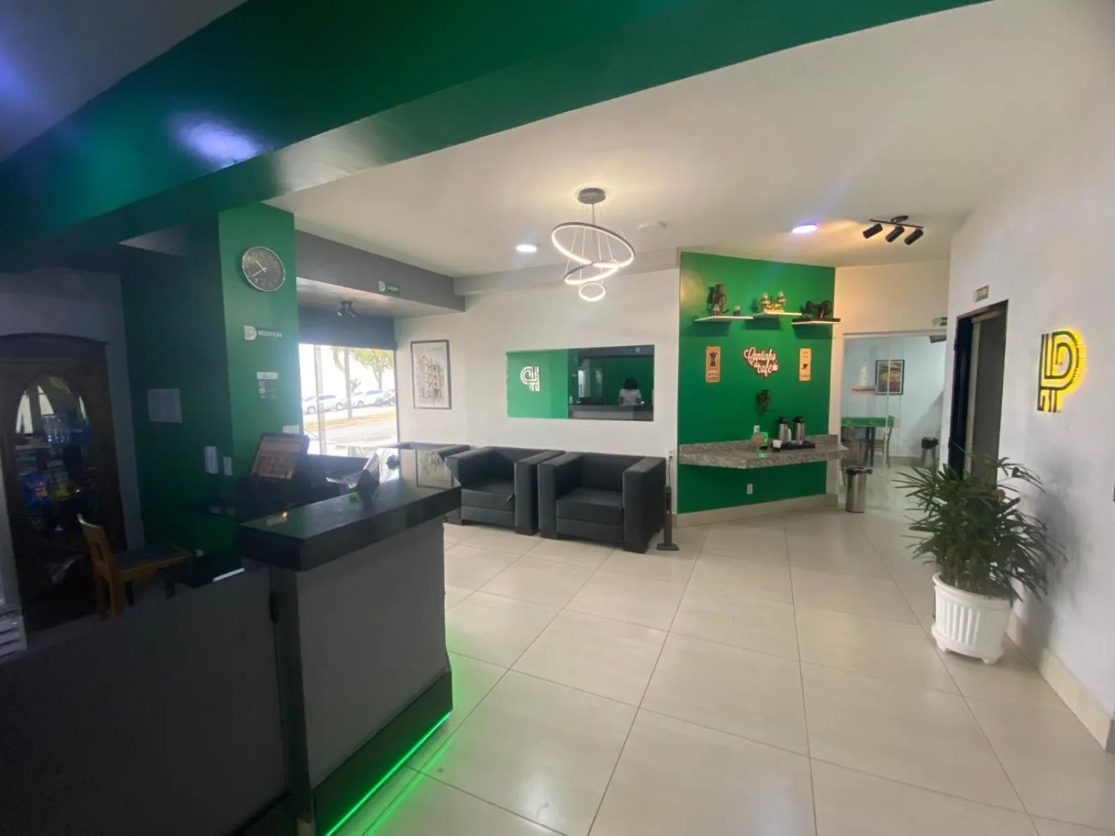 Lobby or reception in Limeira Plaza Hotel