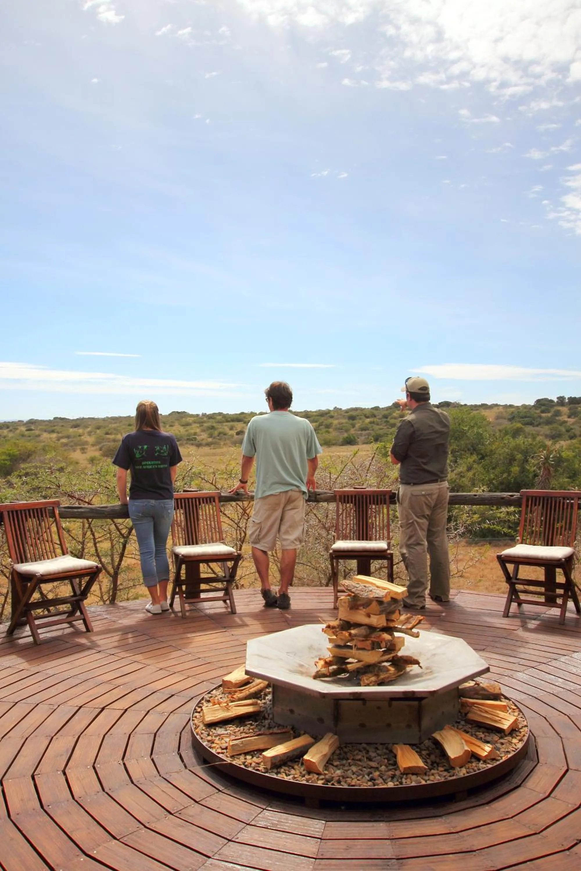 Patio in Bush Lodge – Amakhala Game Reserve