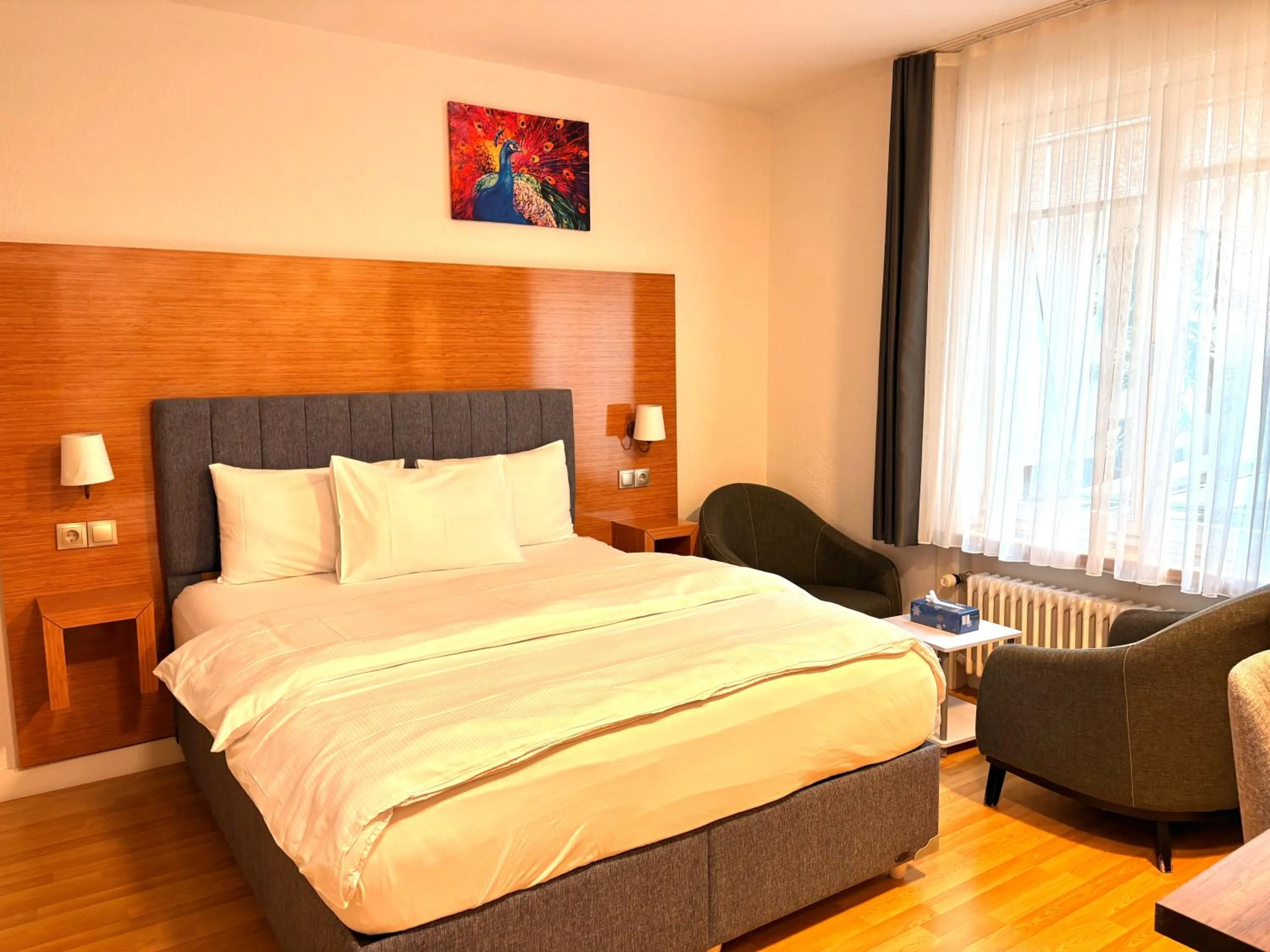 Bedroom, Bed in Akomo Bern