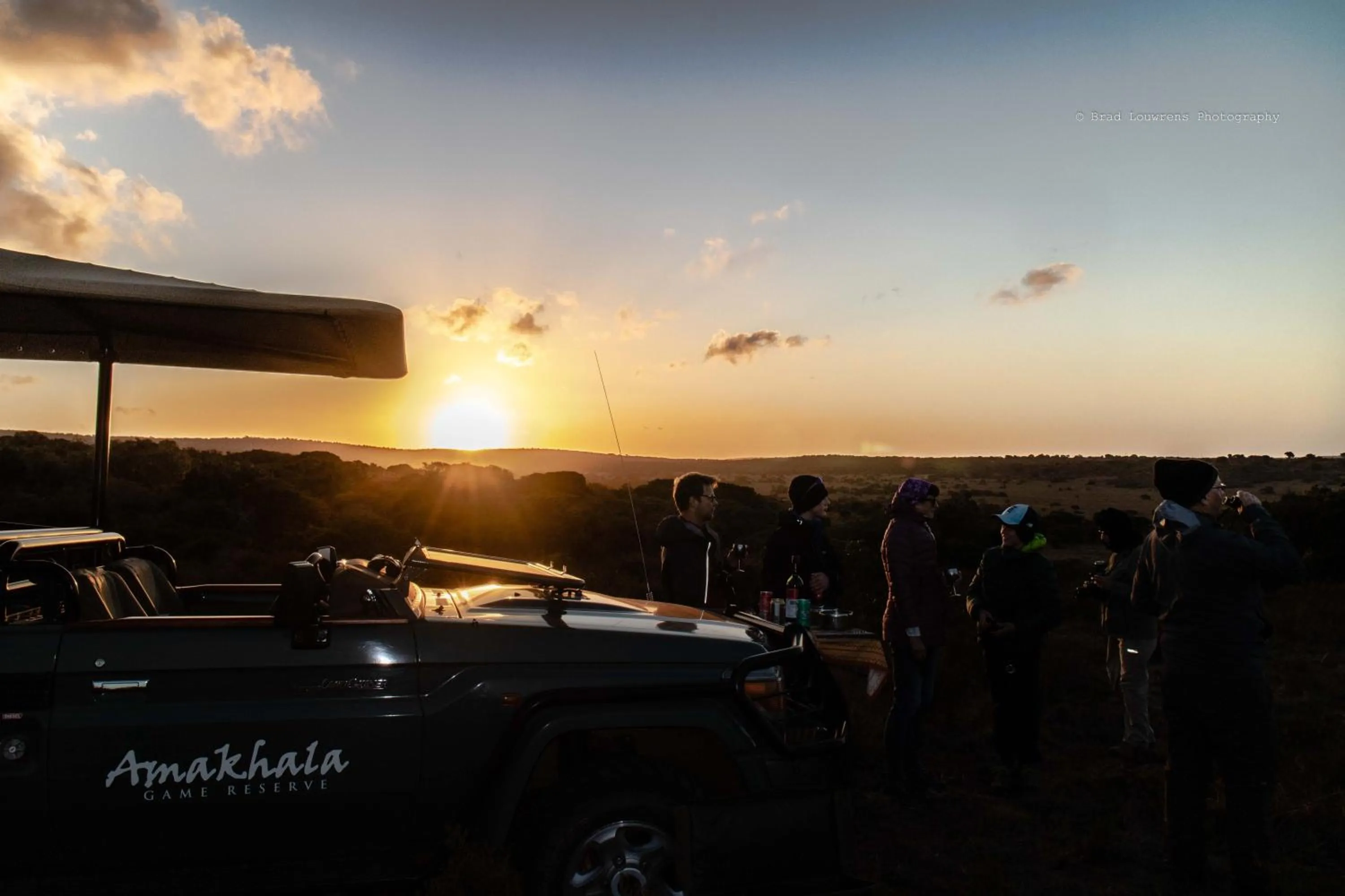 Sunrise in Woodbury Tented Camp – Amakhala Game Reserve