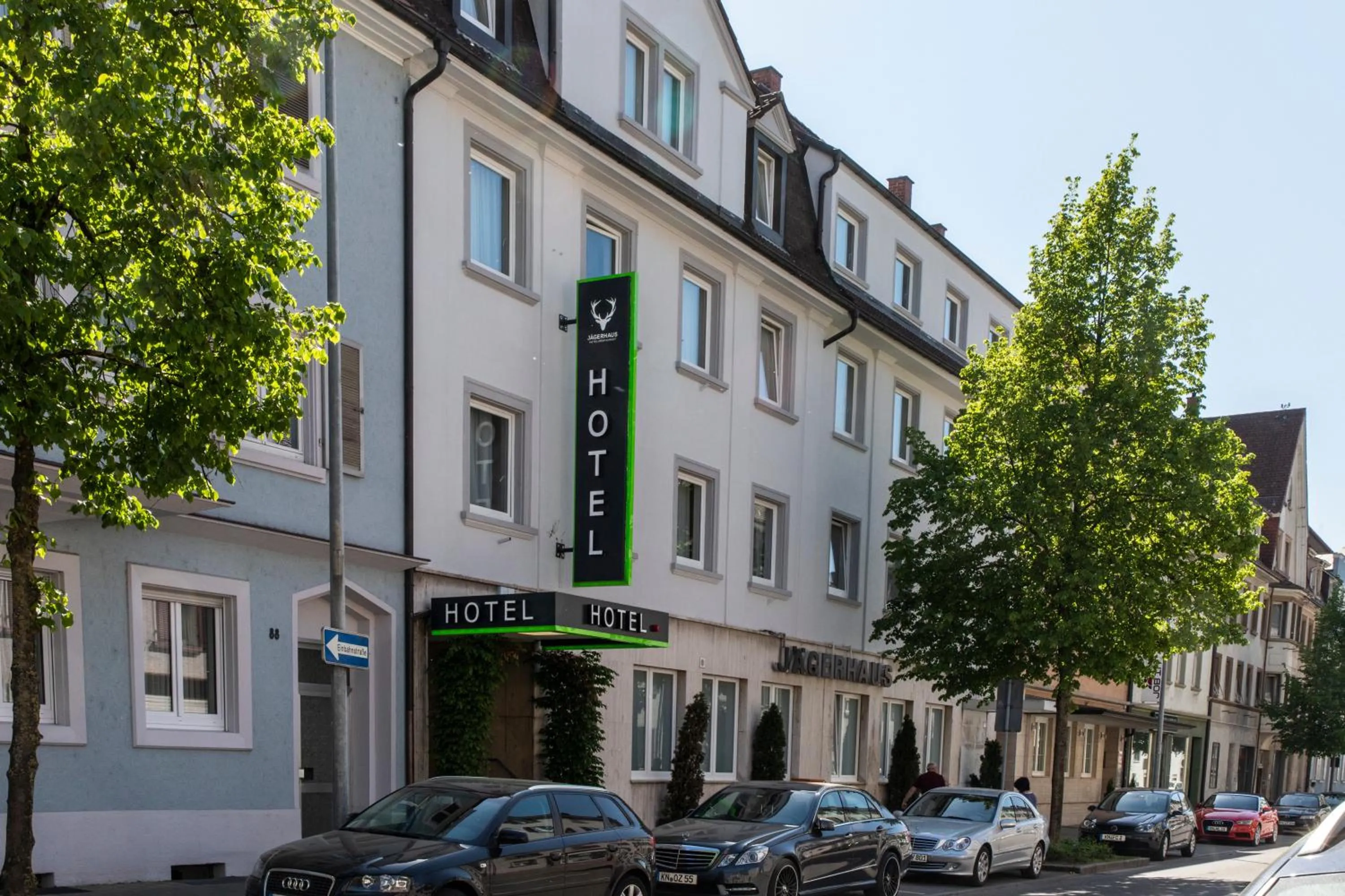 Facade/entrance in Hotel JÄGERHAUS in Singen am Hohentwiel