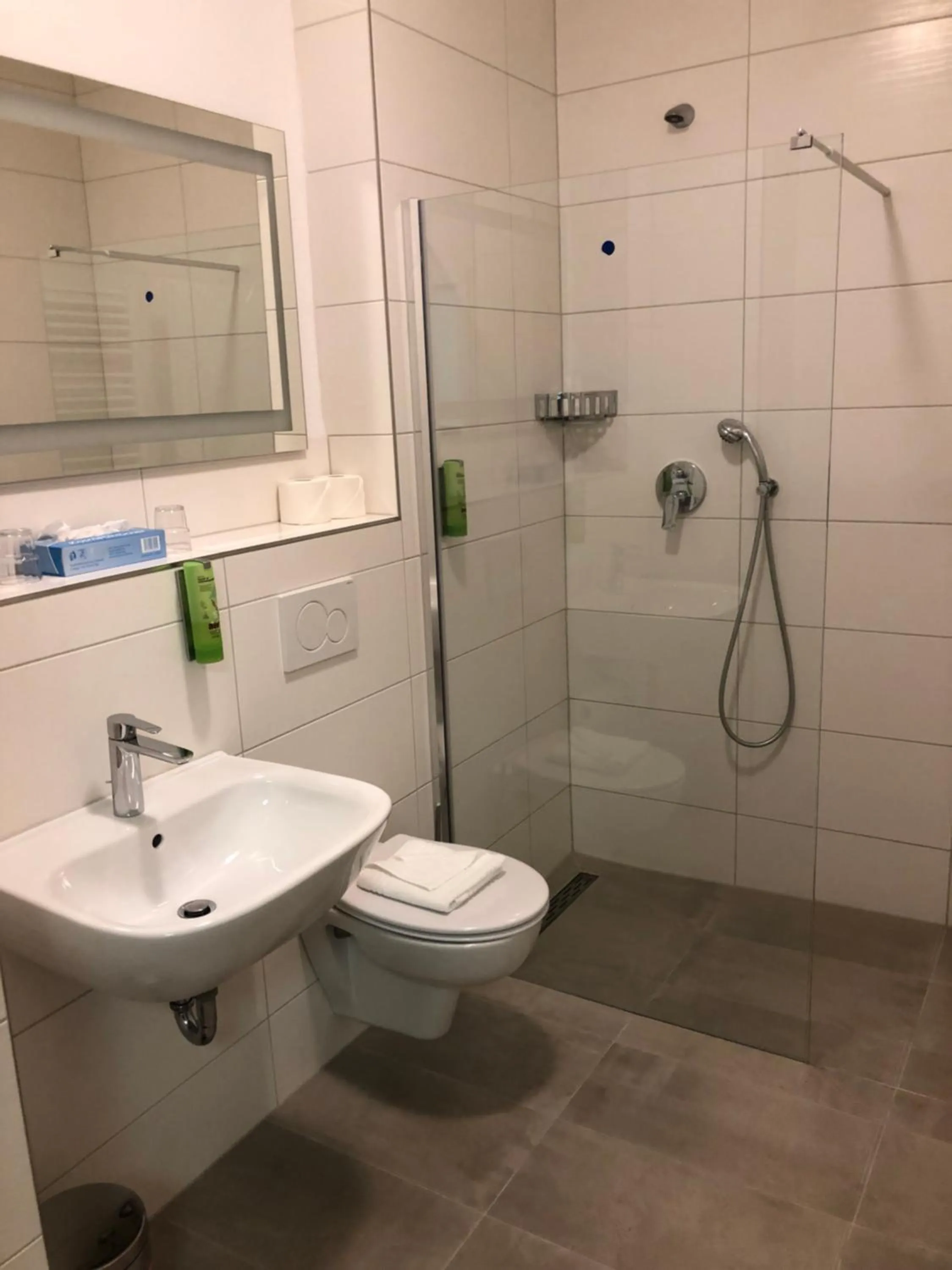 Bathroom in Hotel JÄGERHAUS in Singen am Hohentwiel