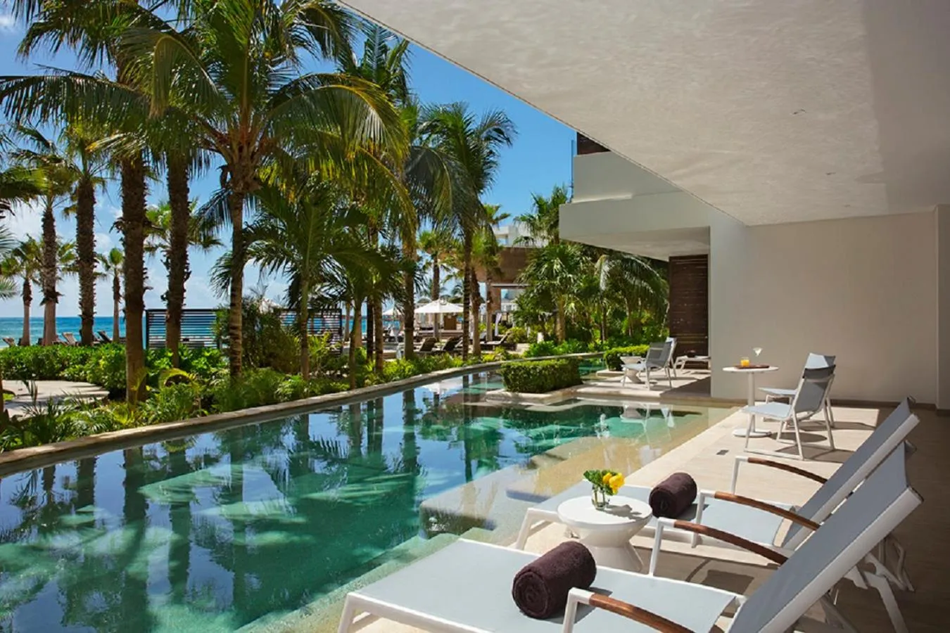 Balcony/Terrace in Secrets Riviera Cancún Resort & Spa - Adults Only - All inclusive