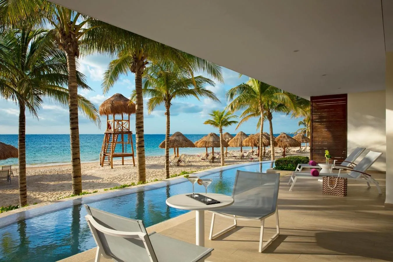 Balcony/Terrace in Secrets Riviera Cancún Resort & Spa - Adults Only - All inclusive