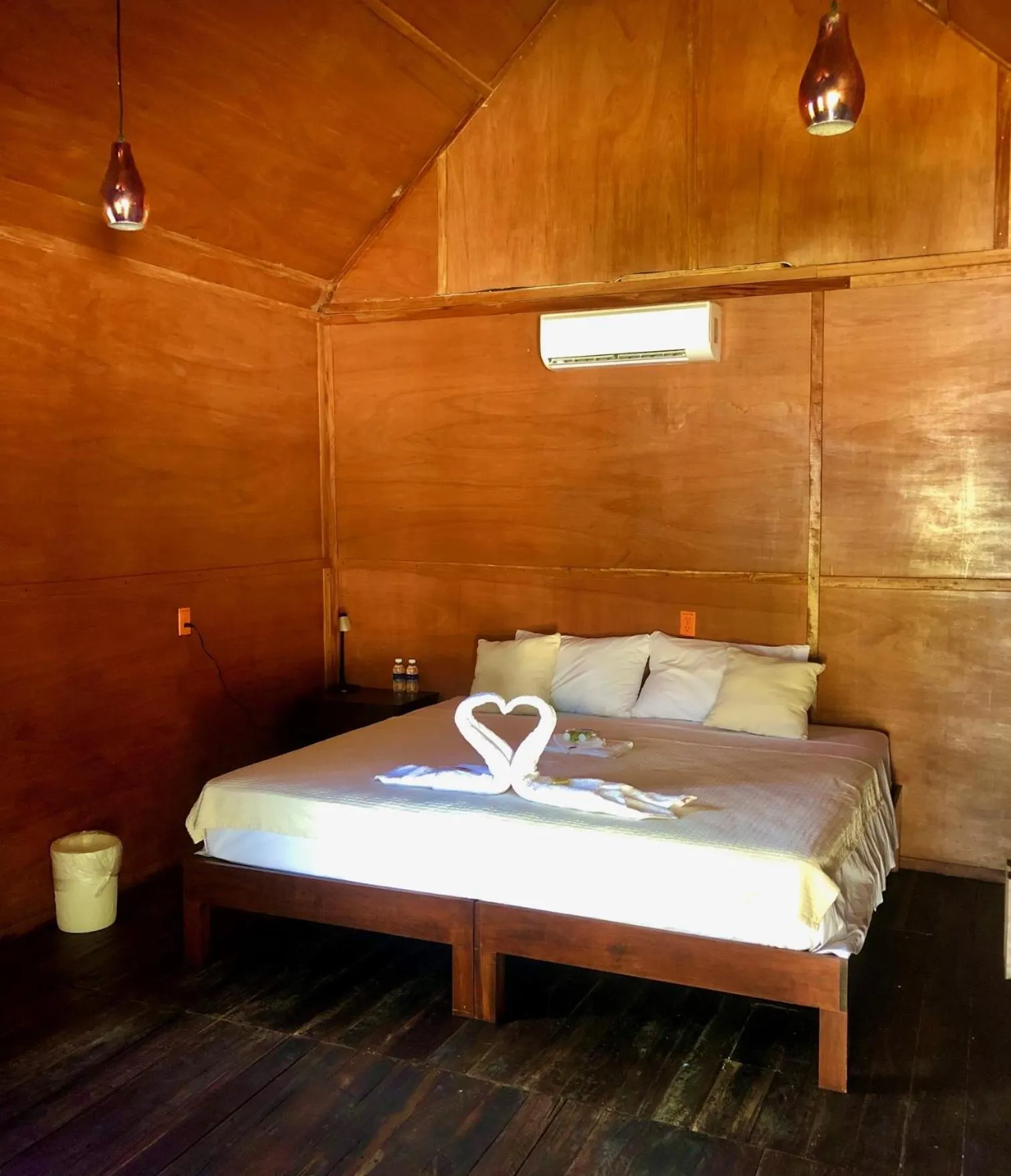 Bed in Papitos Bacalar Hotel and Marina