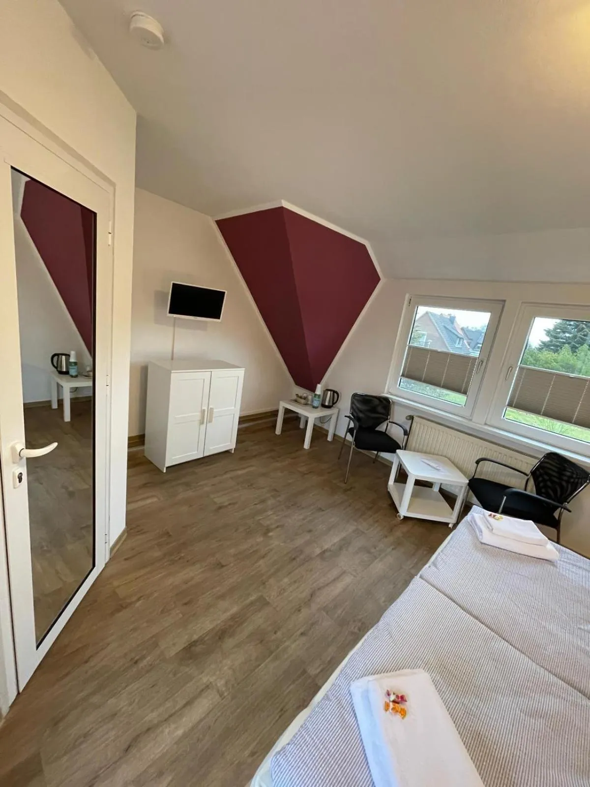 Bed in Gästehaus zum Surgrund