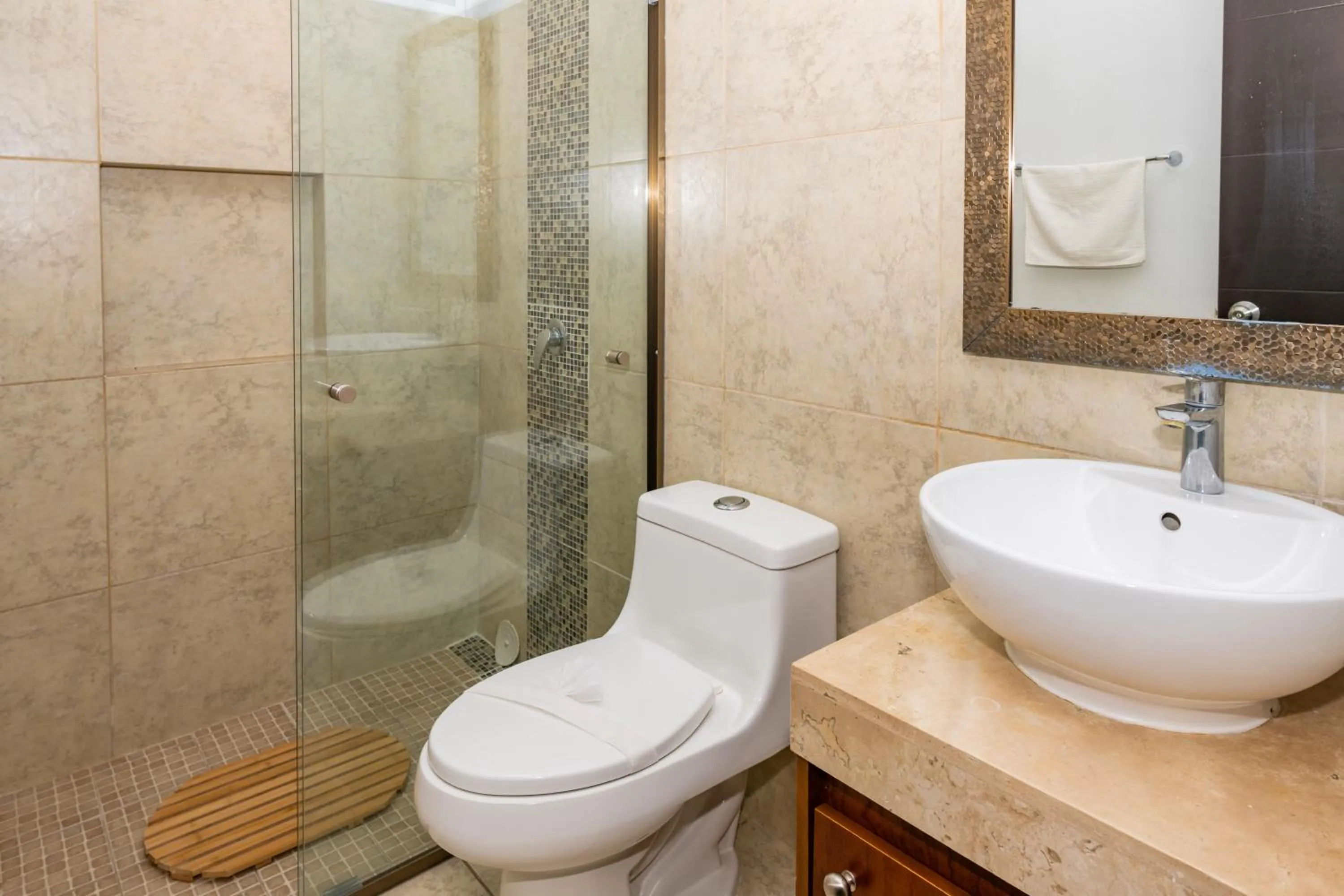 Bathroom in UNICO Y AGRADABLE DTO EN ZONA CENTRO PARA 6 PAX