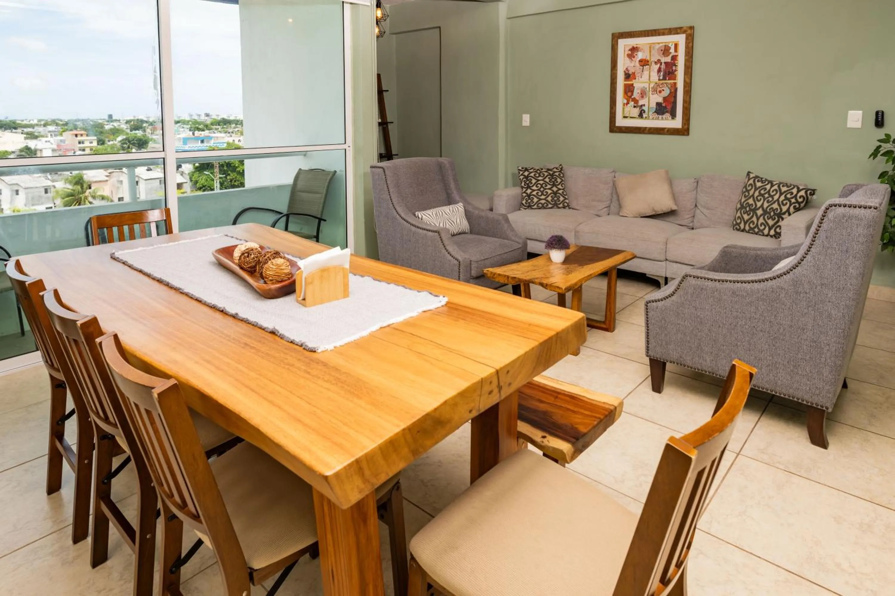 Dining area in UNICO Y AGRADABLE DTO EN ZONA CENTRO PARA 6 PAX