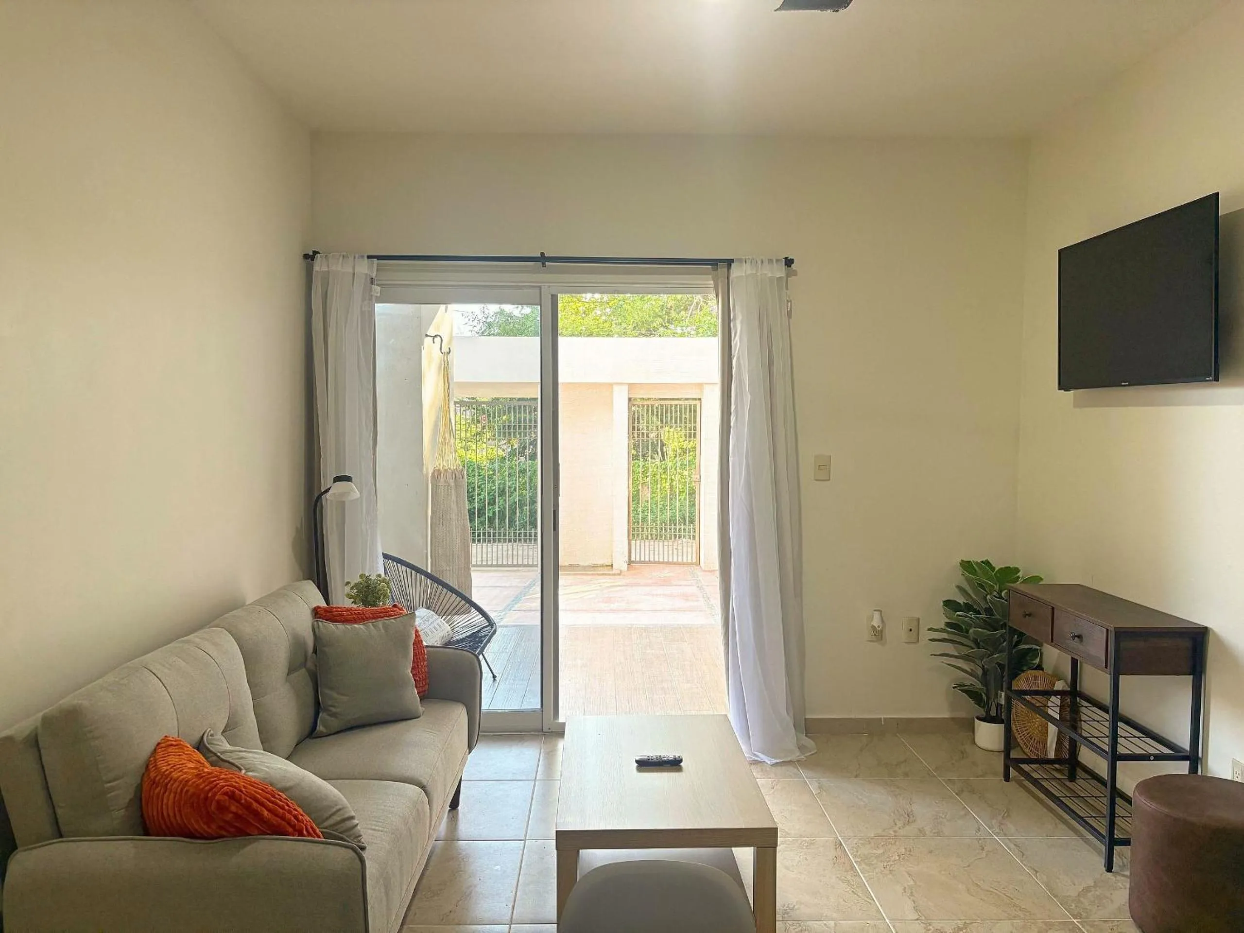 Living room in La Aurora Puerto Escondido