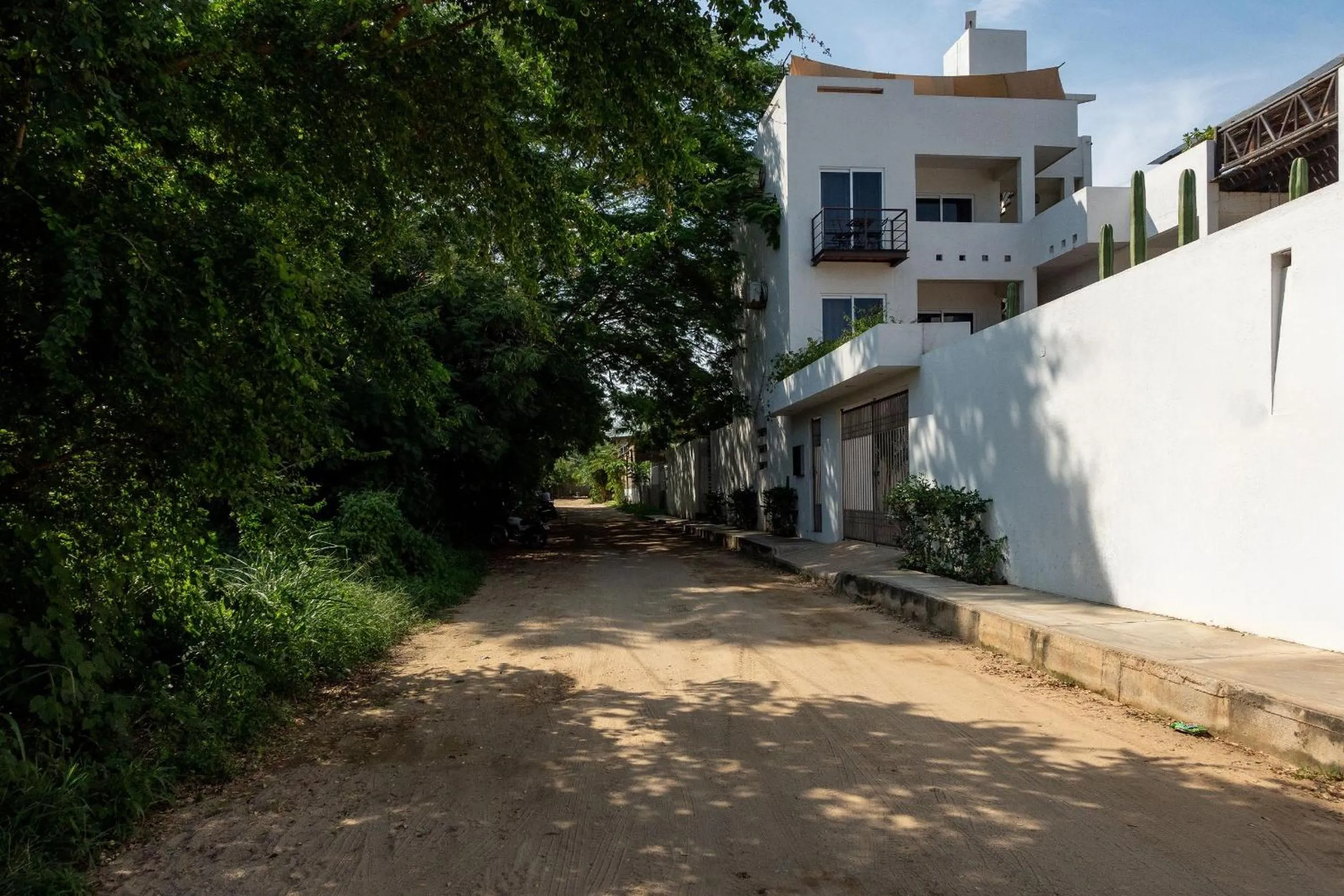 Street view in La Aurora Puerto Escondido