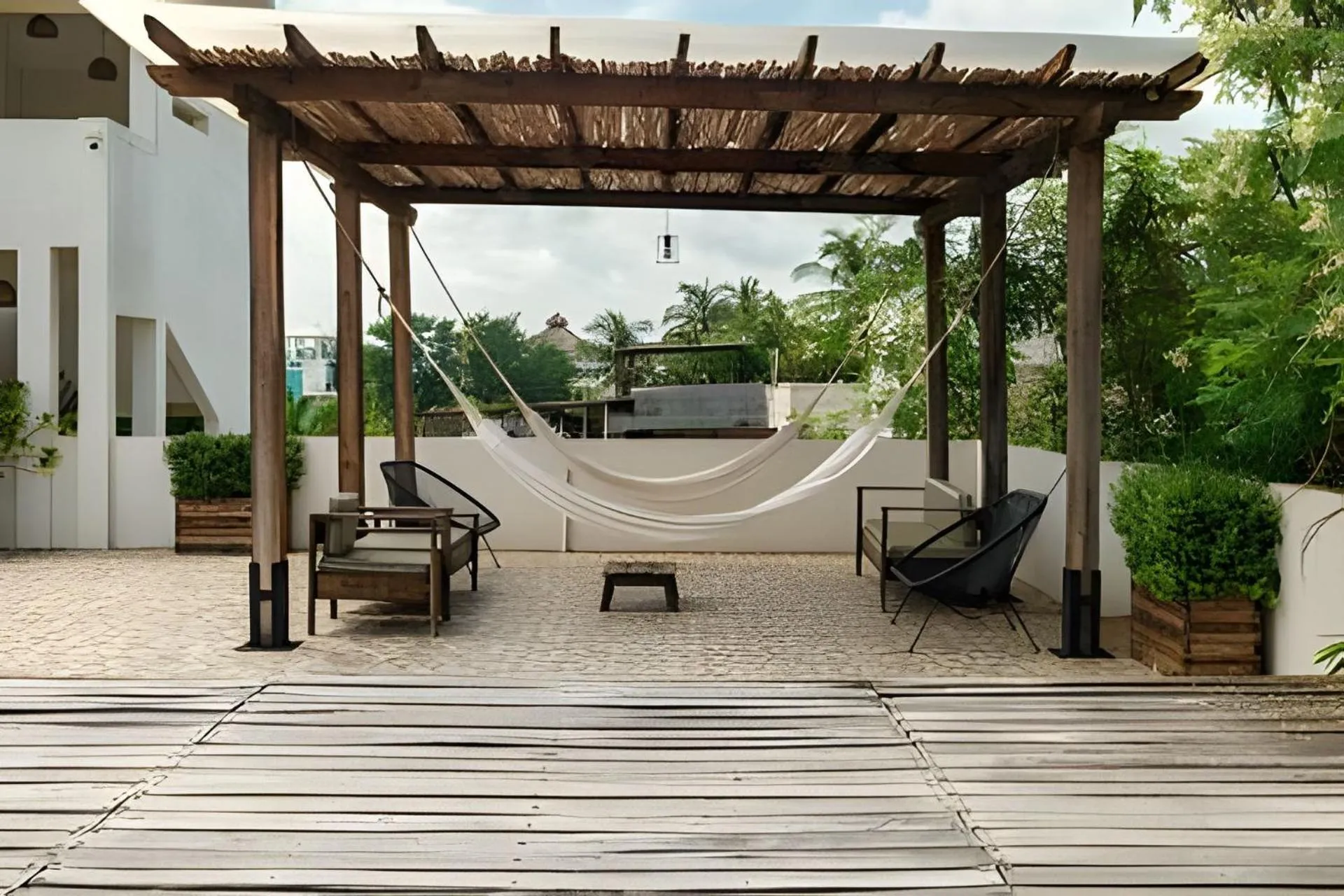 Balcony/Terrace in La Aurora Puerto Escondido