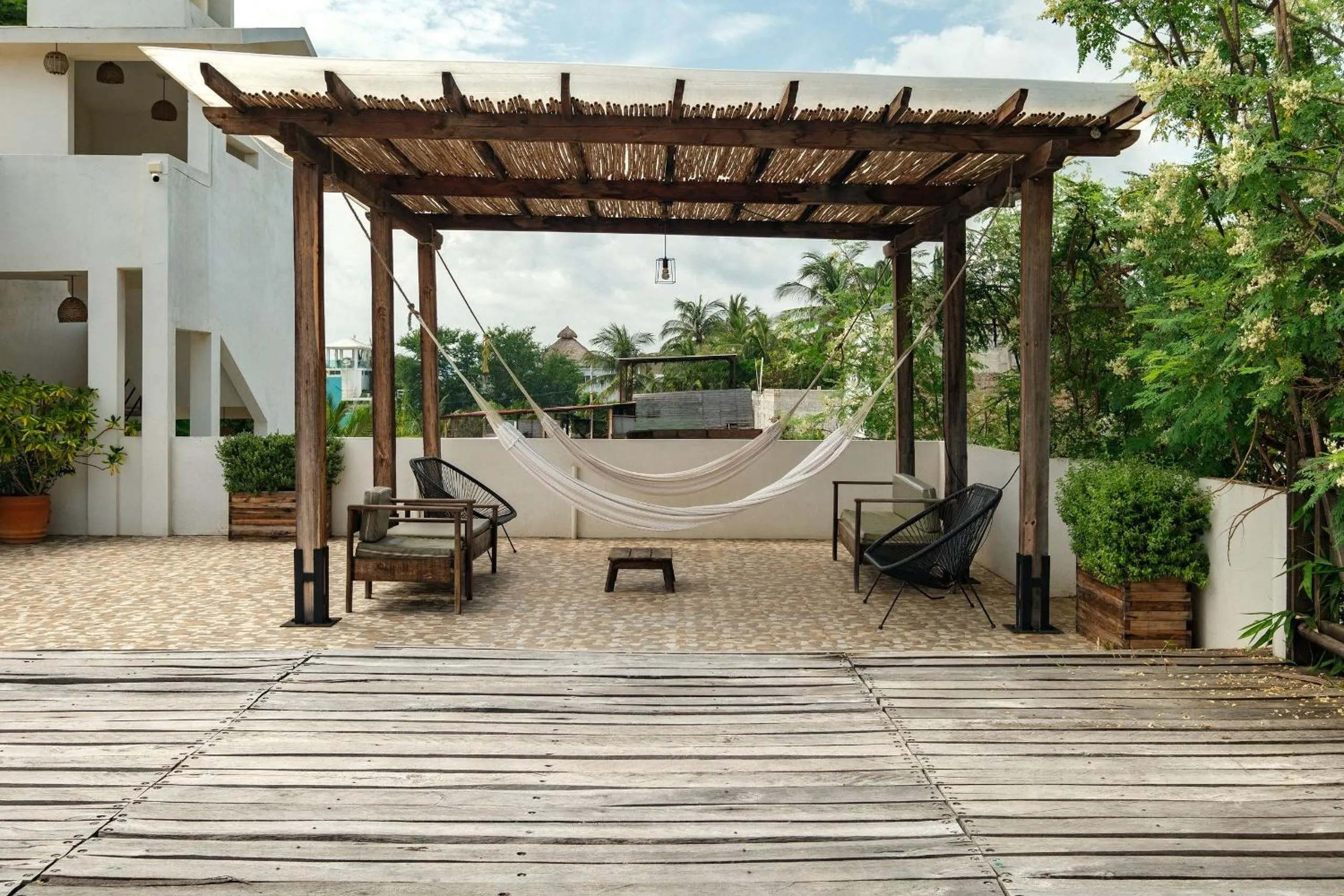 Balcony/Terrace in La Aurora Puerto Escondido