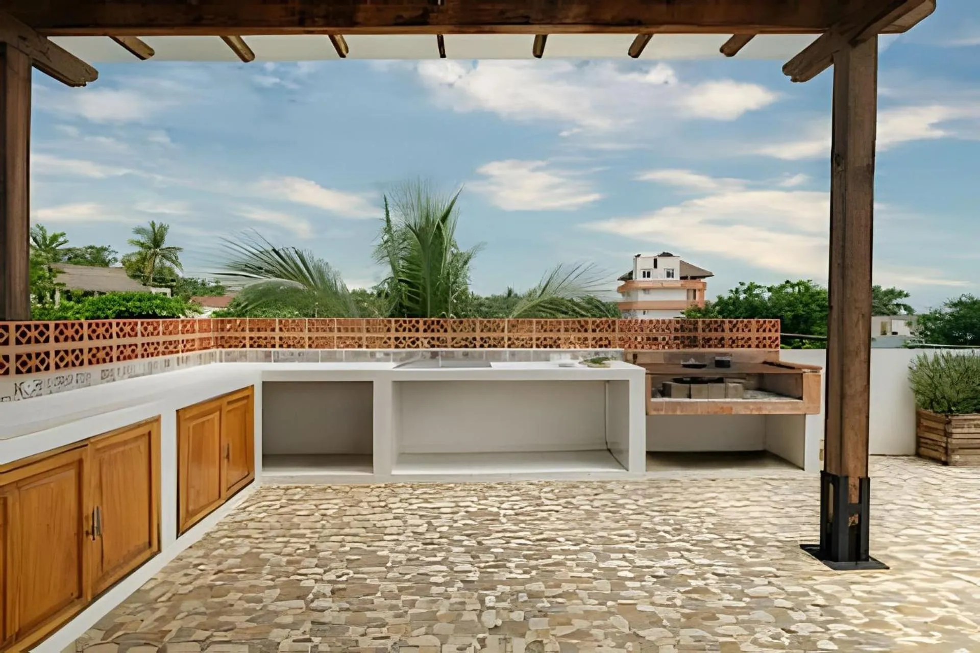 Balcony/Terrace in La Aurora Puerto Escondido