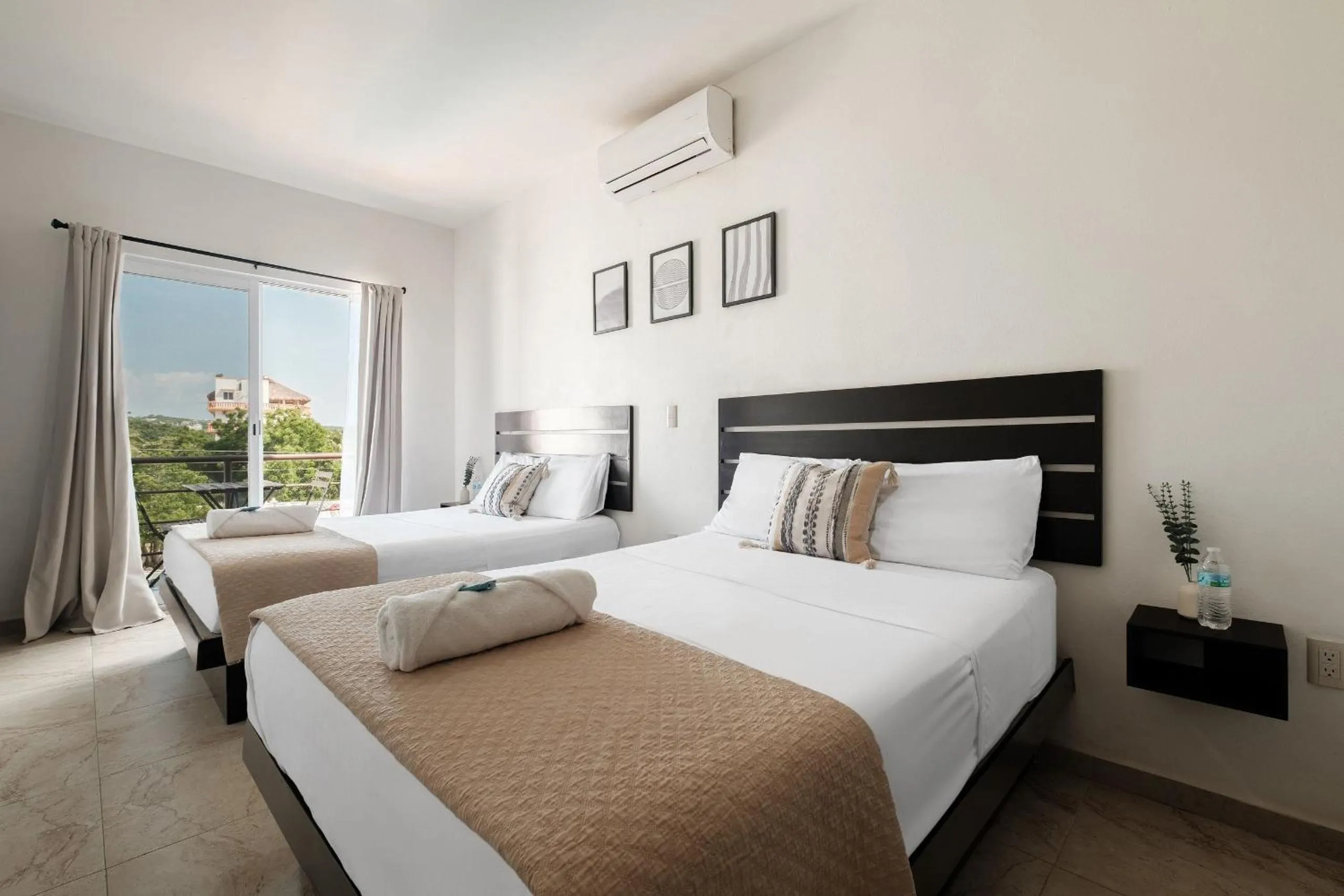 Bed in La Aurora Puerto Escondido