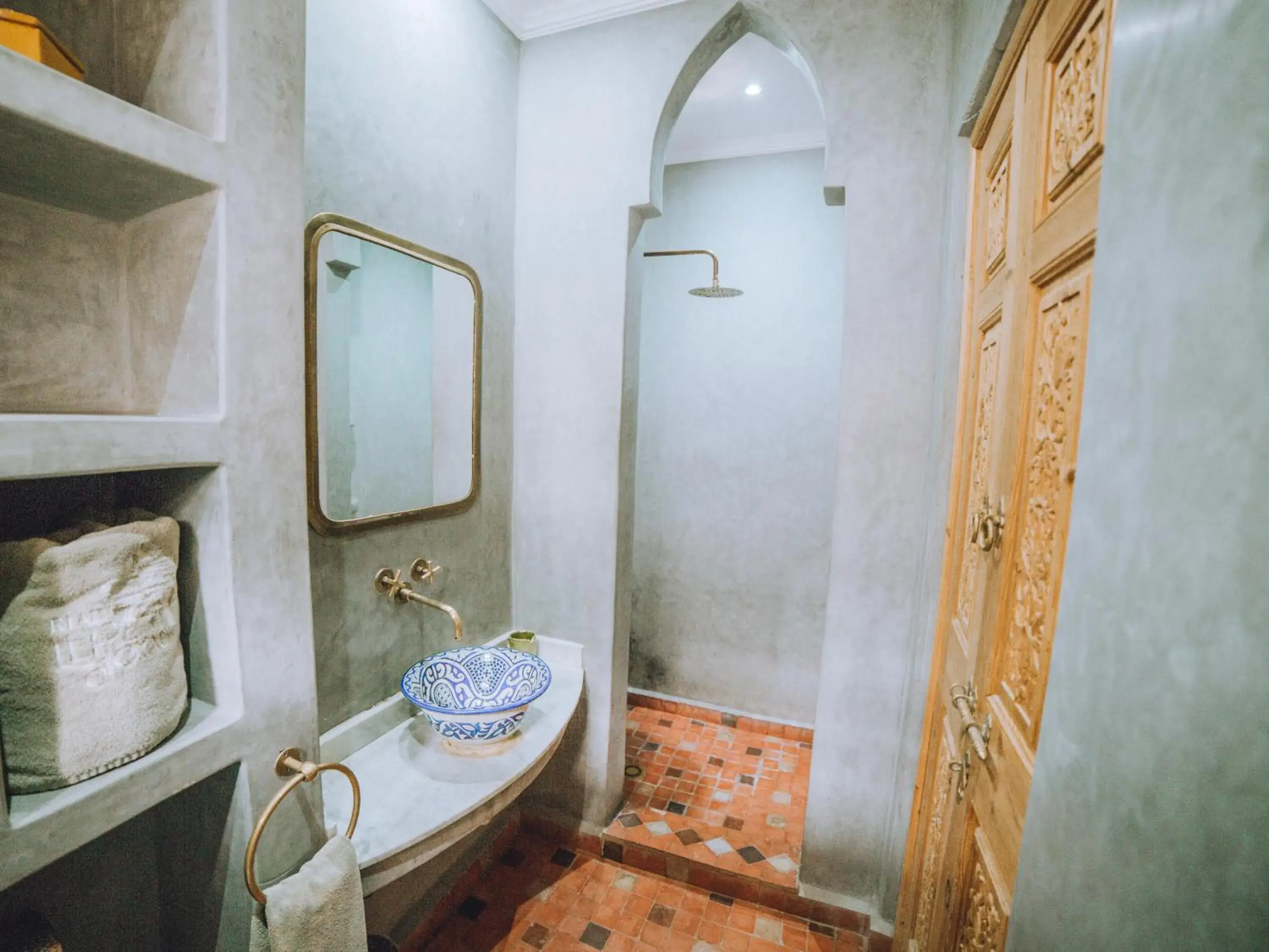 Double Room with Private Bathroom in Riad Le Petit Joyau Double Room with Private Bathroom in Riad Le Petit Joyau