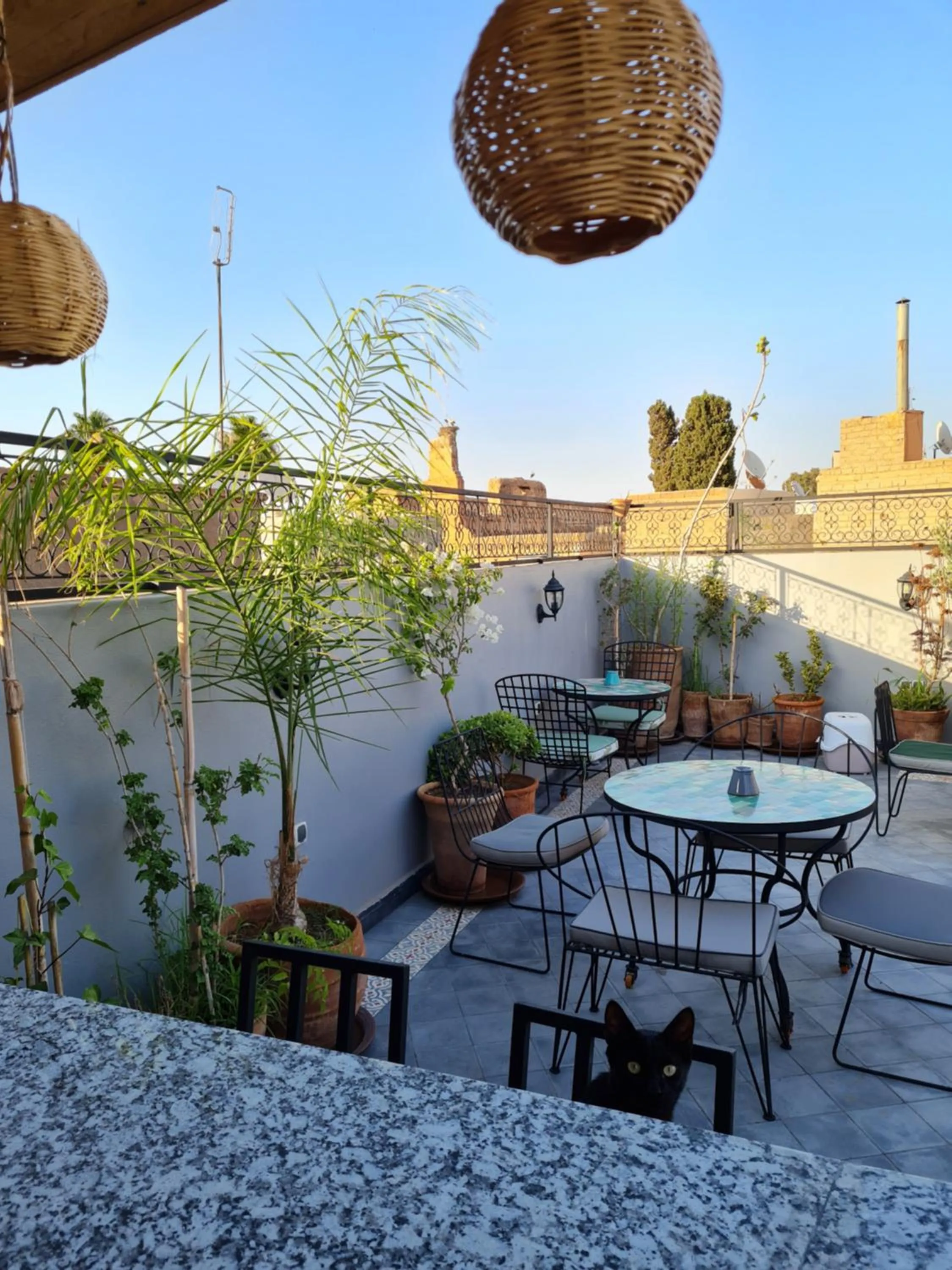 Balcony/Terrace in Riad Le Petit Joyau