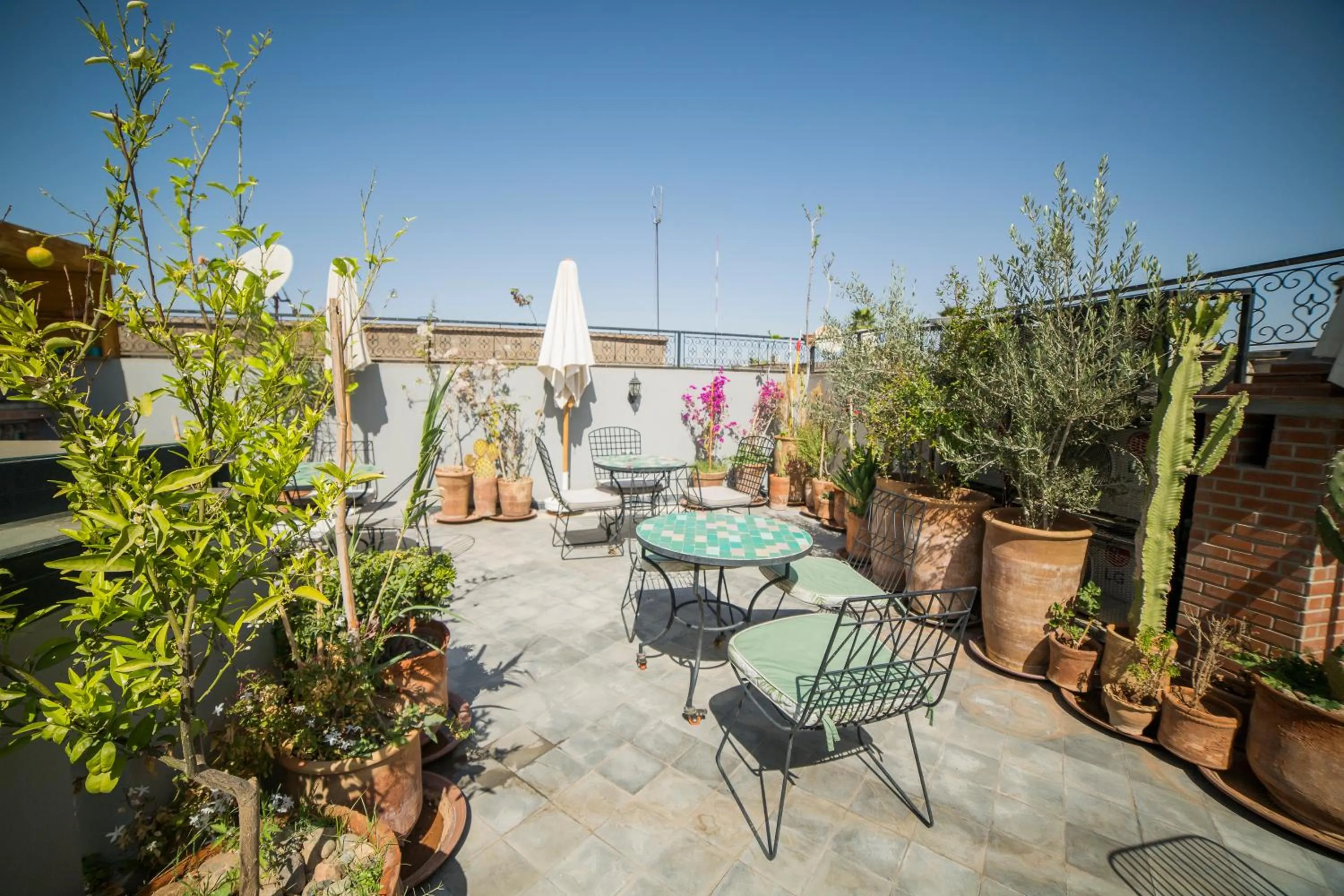 Balcony/Terrace in Riad Le Petit Joyau