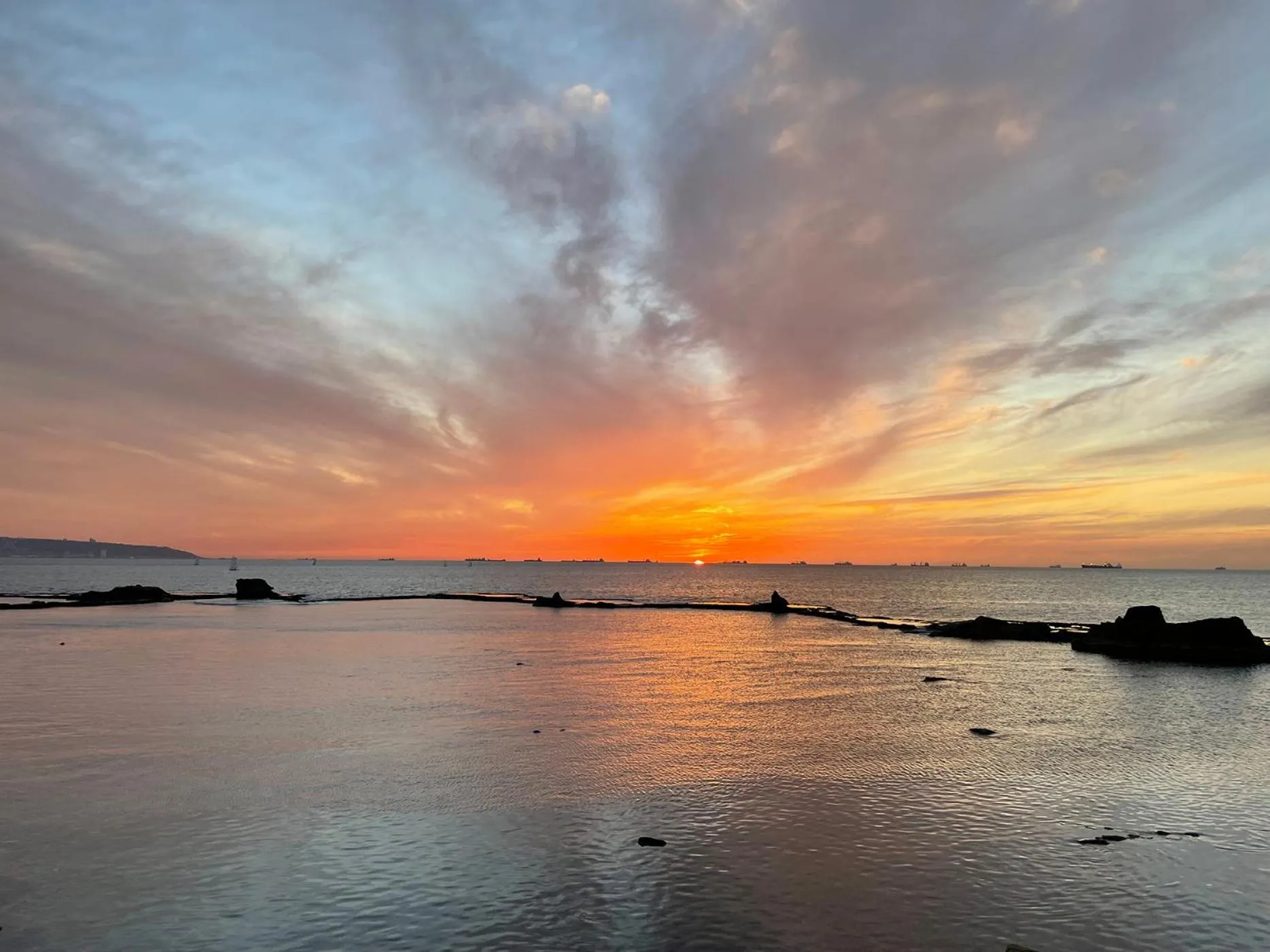 Sunset in Beit Elfarasha