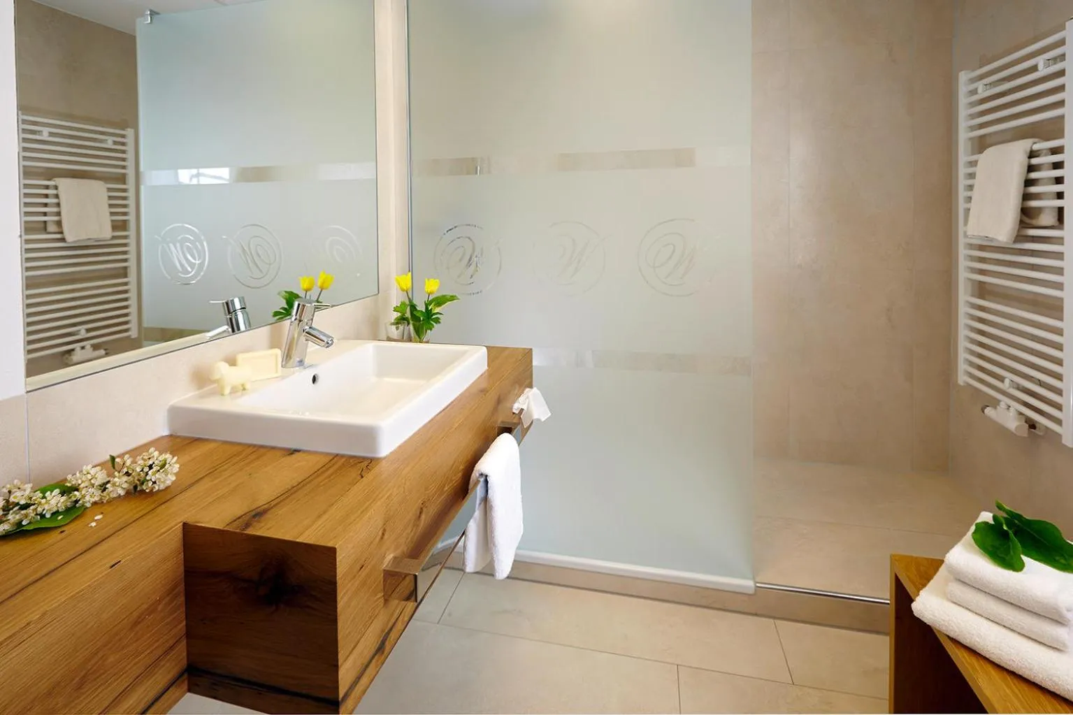 Bathroom in Hotel Waldhaus Föckinghausen