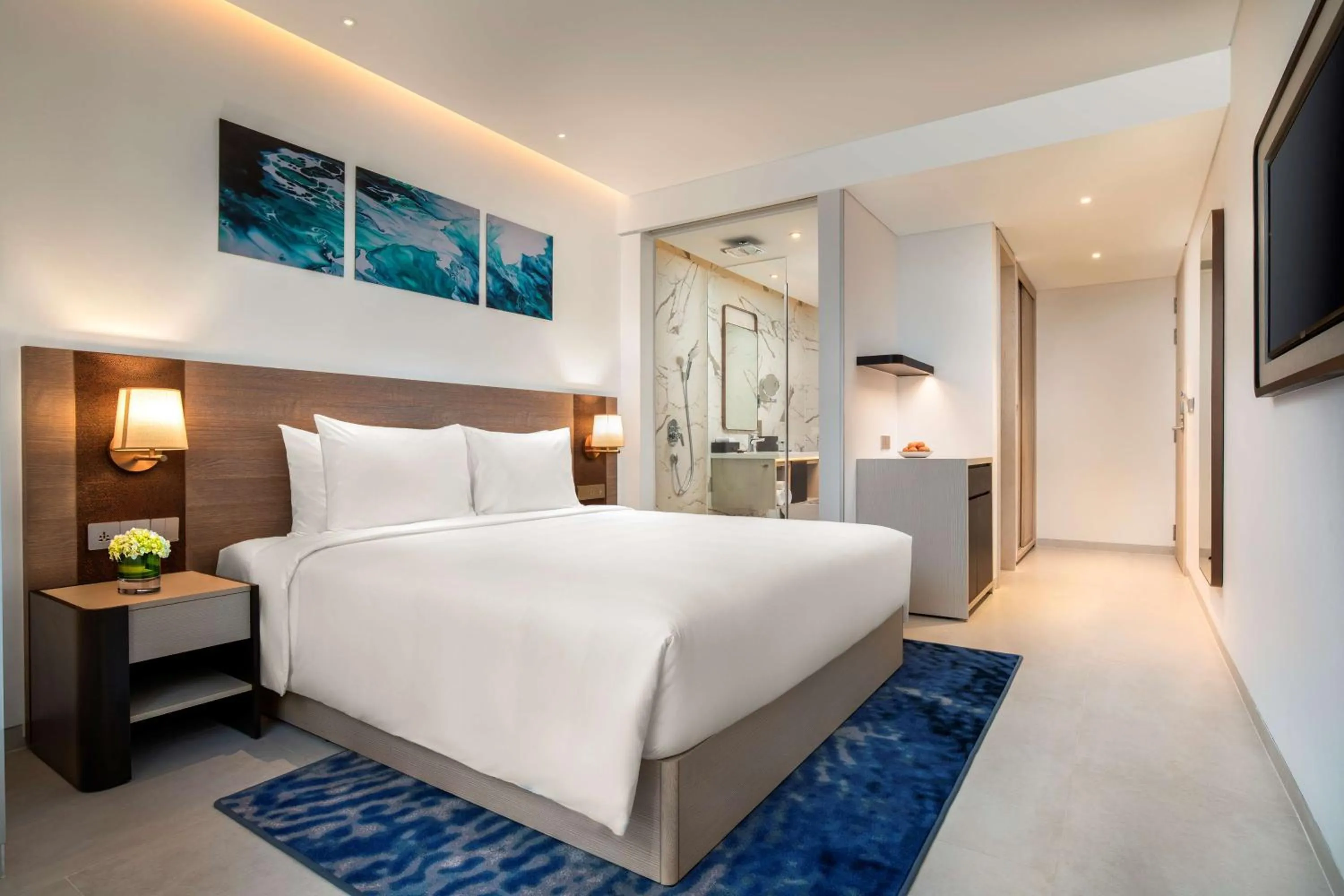 Photo of the whole room, Bed in Radisson Hotel Danang