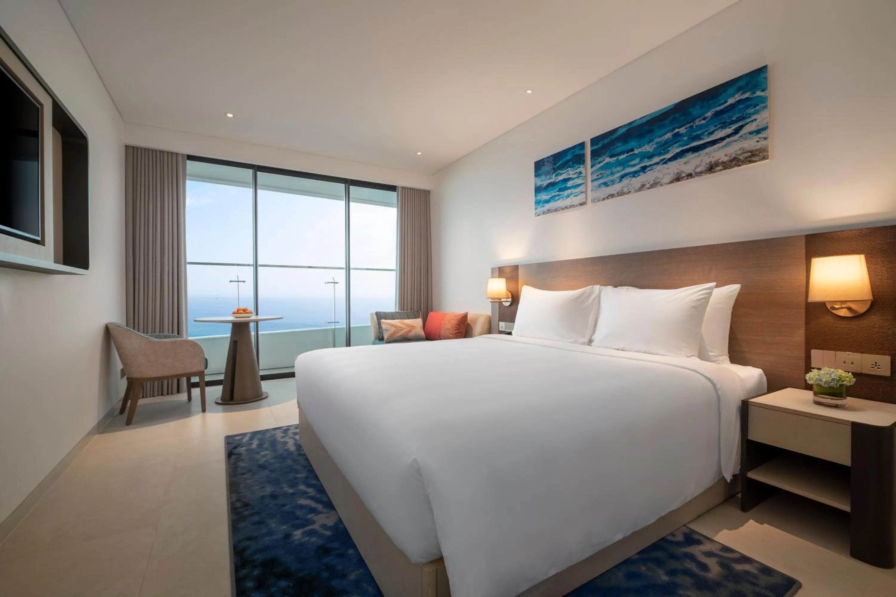 Bed in Radisson Hotel Danang