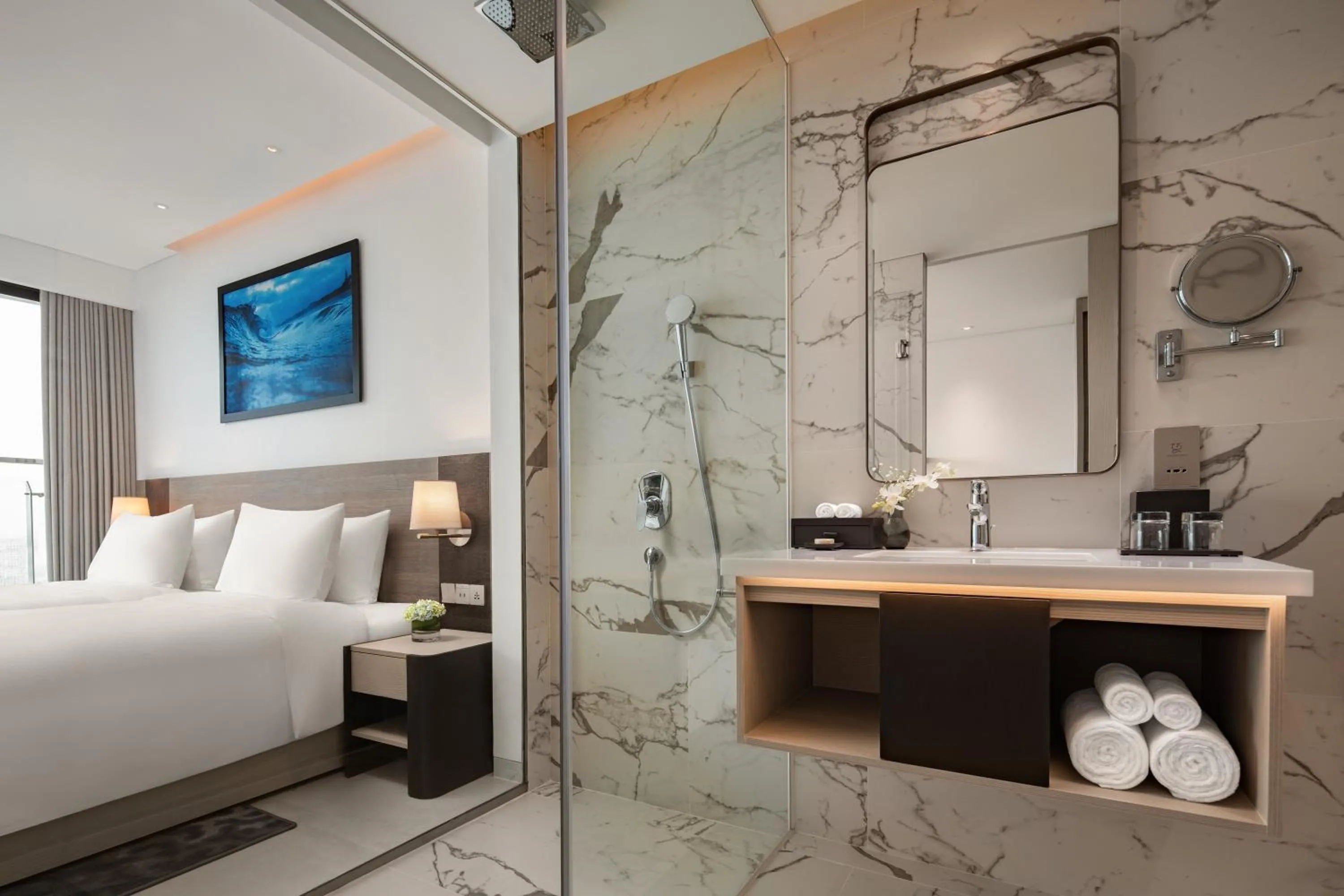 Bed in Radisson Hotel Danang