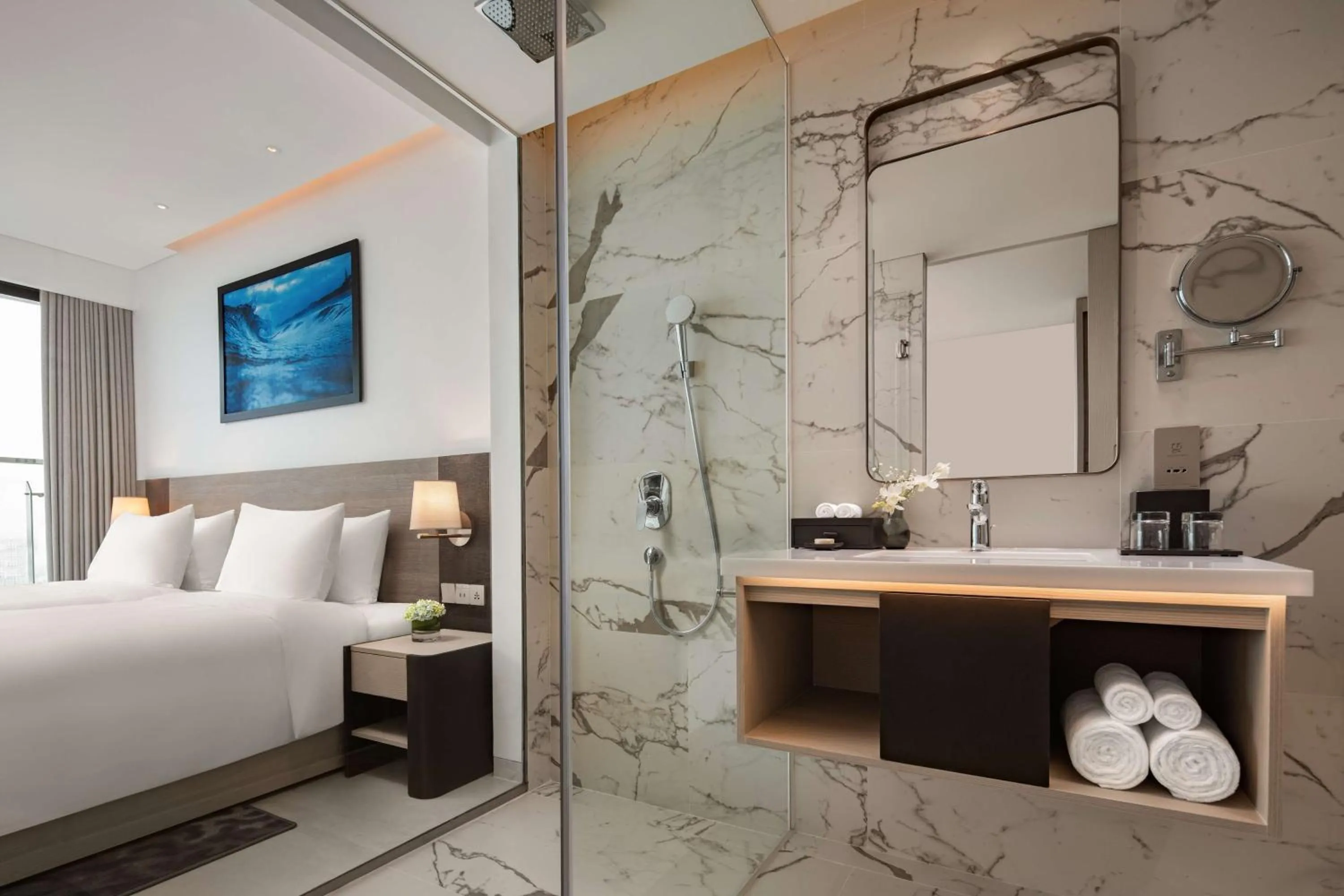 Photo of the whole room, Bed in Radisson Hotel Danang