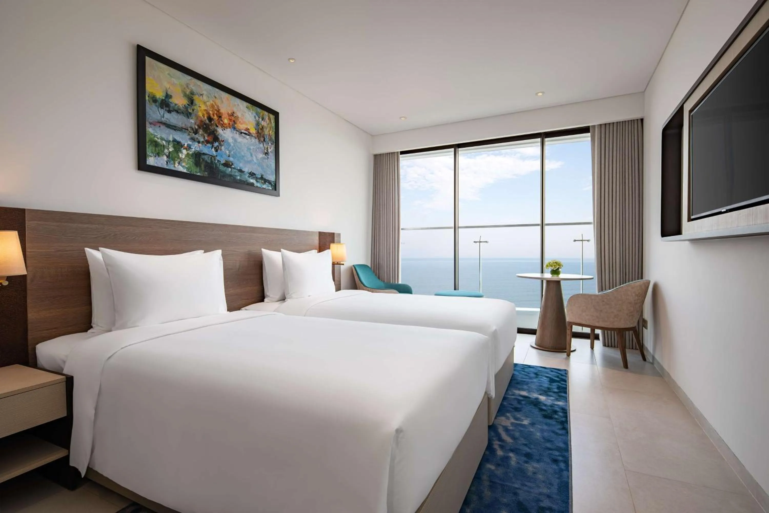 View (from property/room), Bed in Radisson Hotel Danang