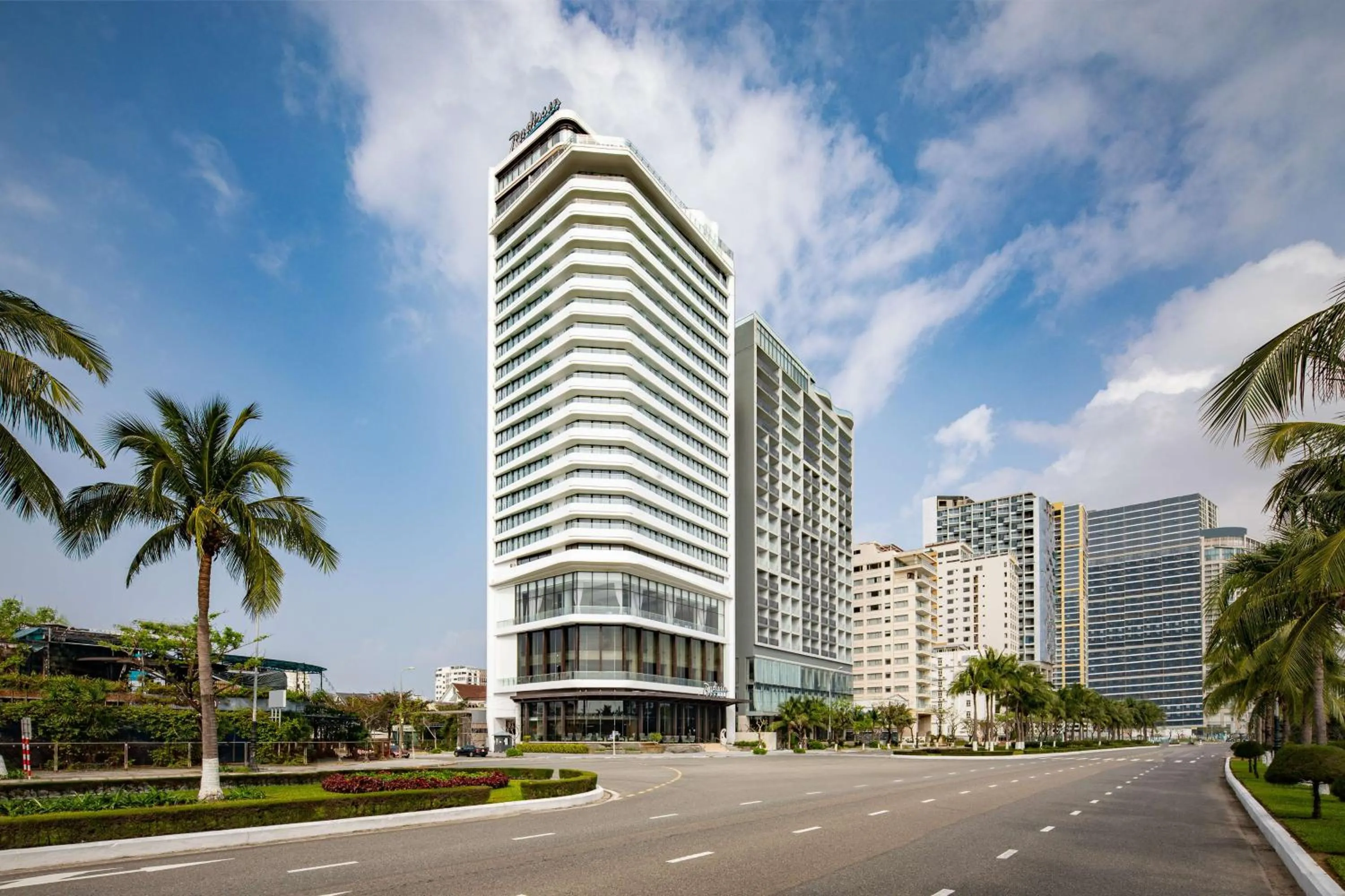 Property building in Radisson Hotel Danang