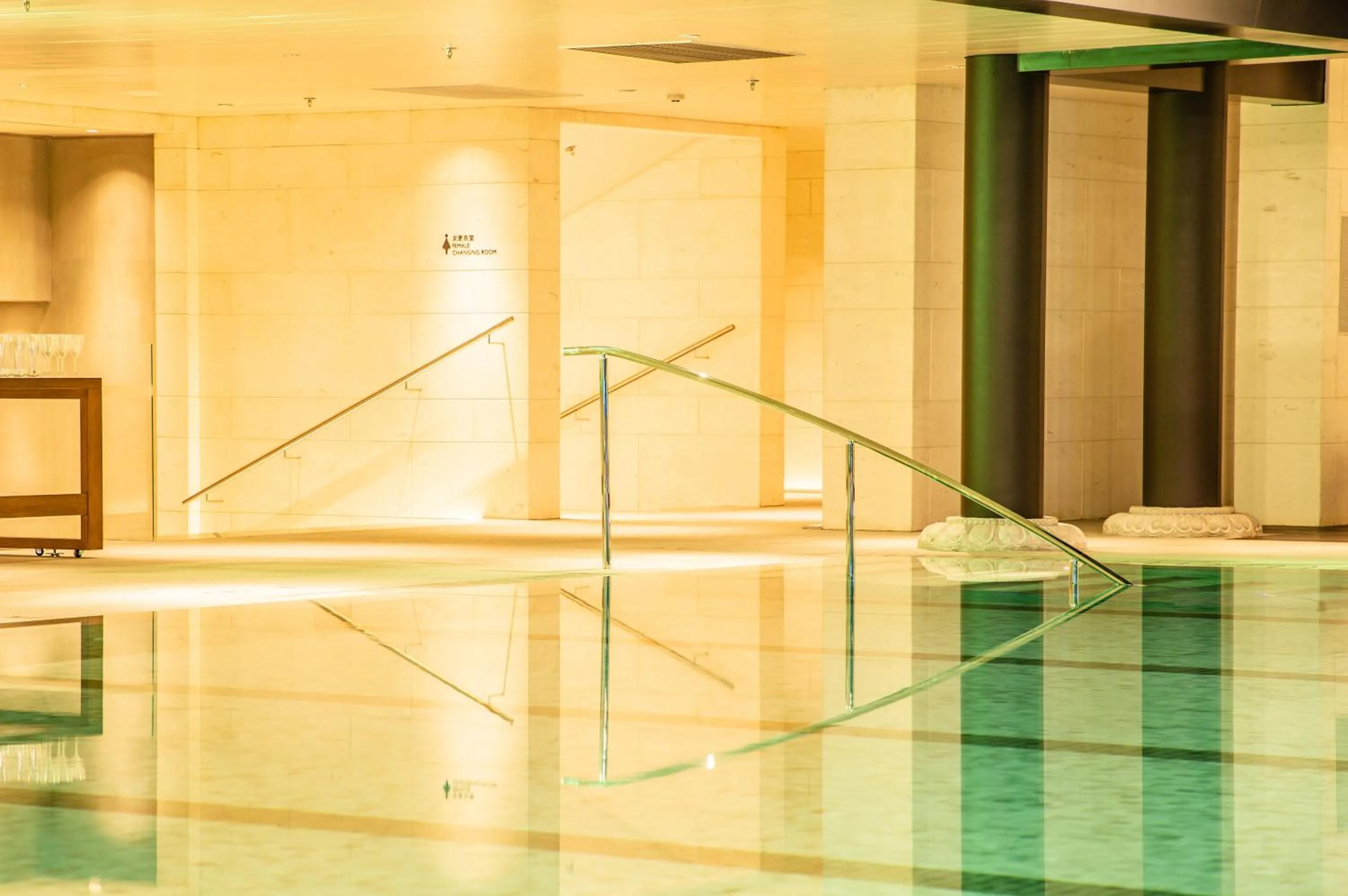 Swimming pool in New World Shenyang Hotel