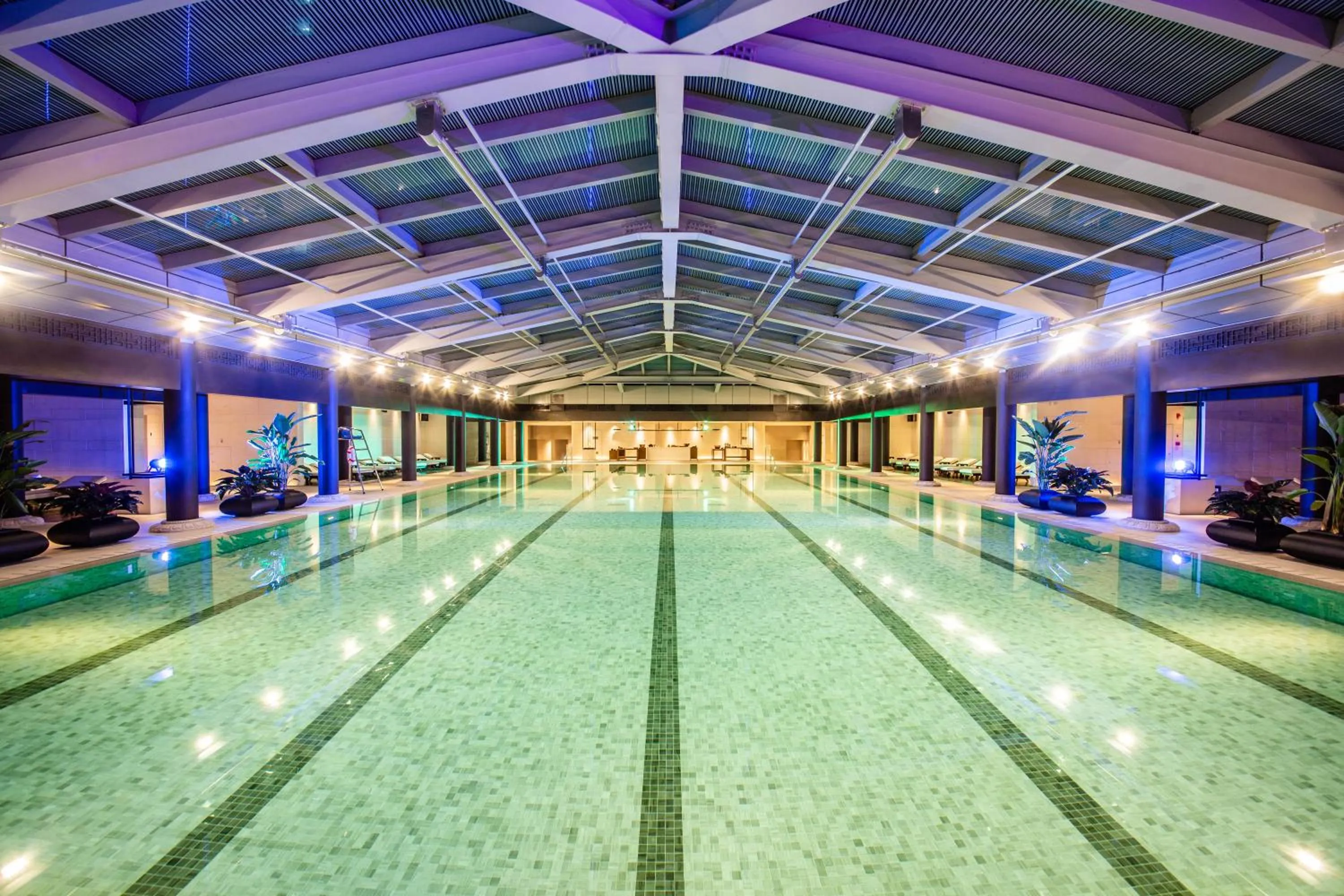 Swimming pool in New World Shenyang Hotel