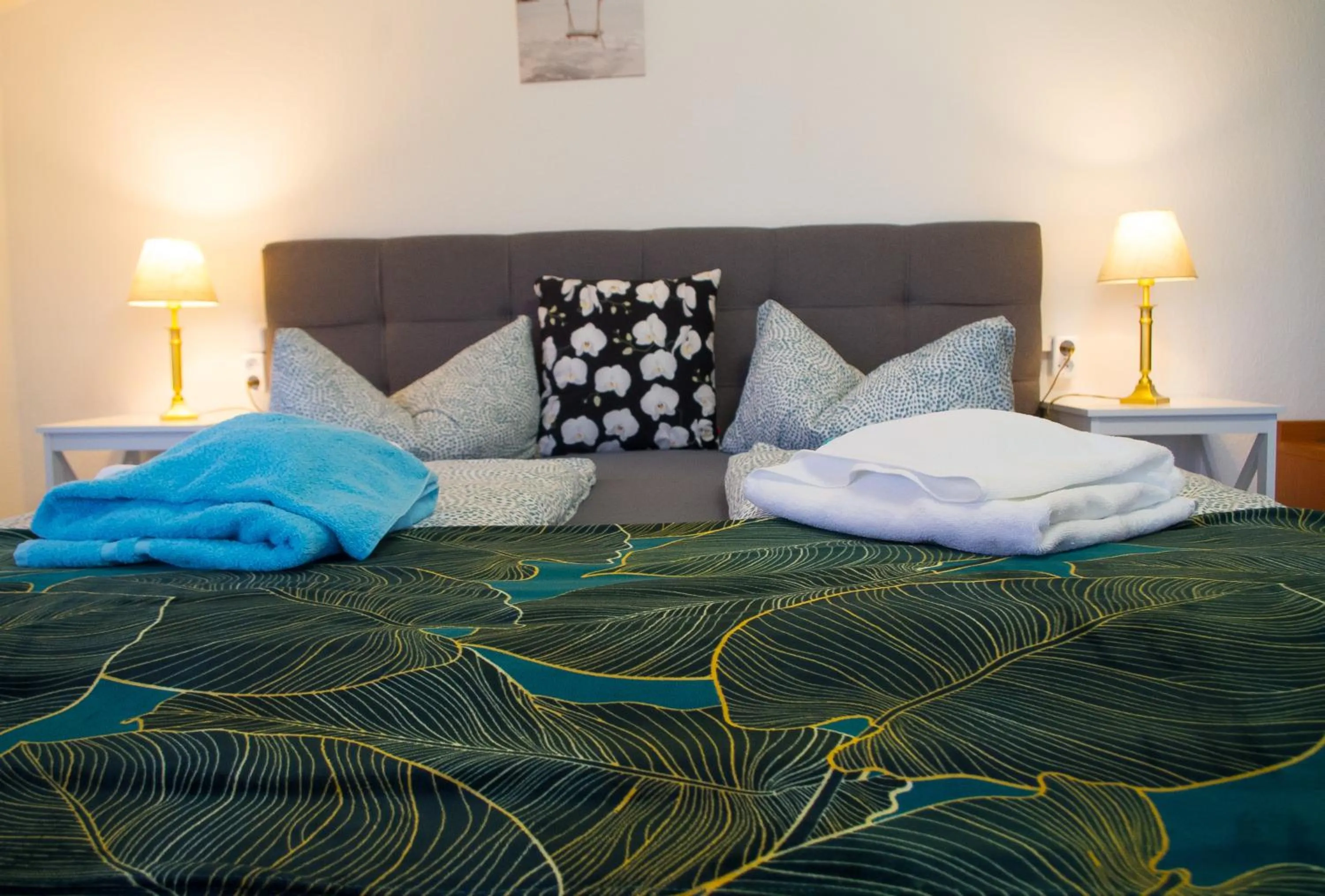 Bed in Hotel Villa Elisabeth