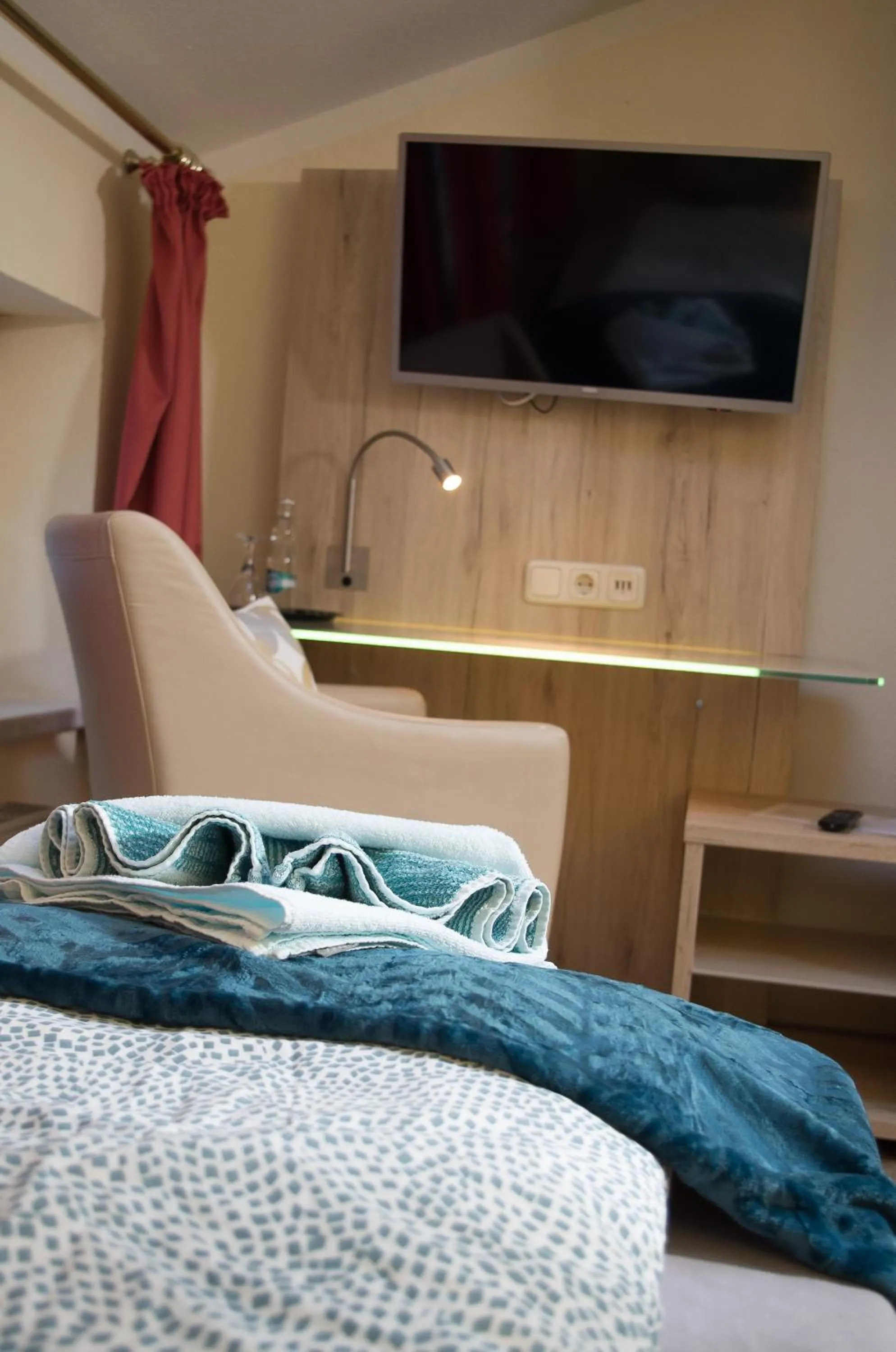 Bed in Hotel Villa Elisabeth