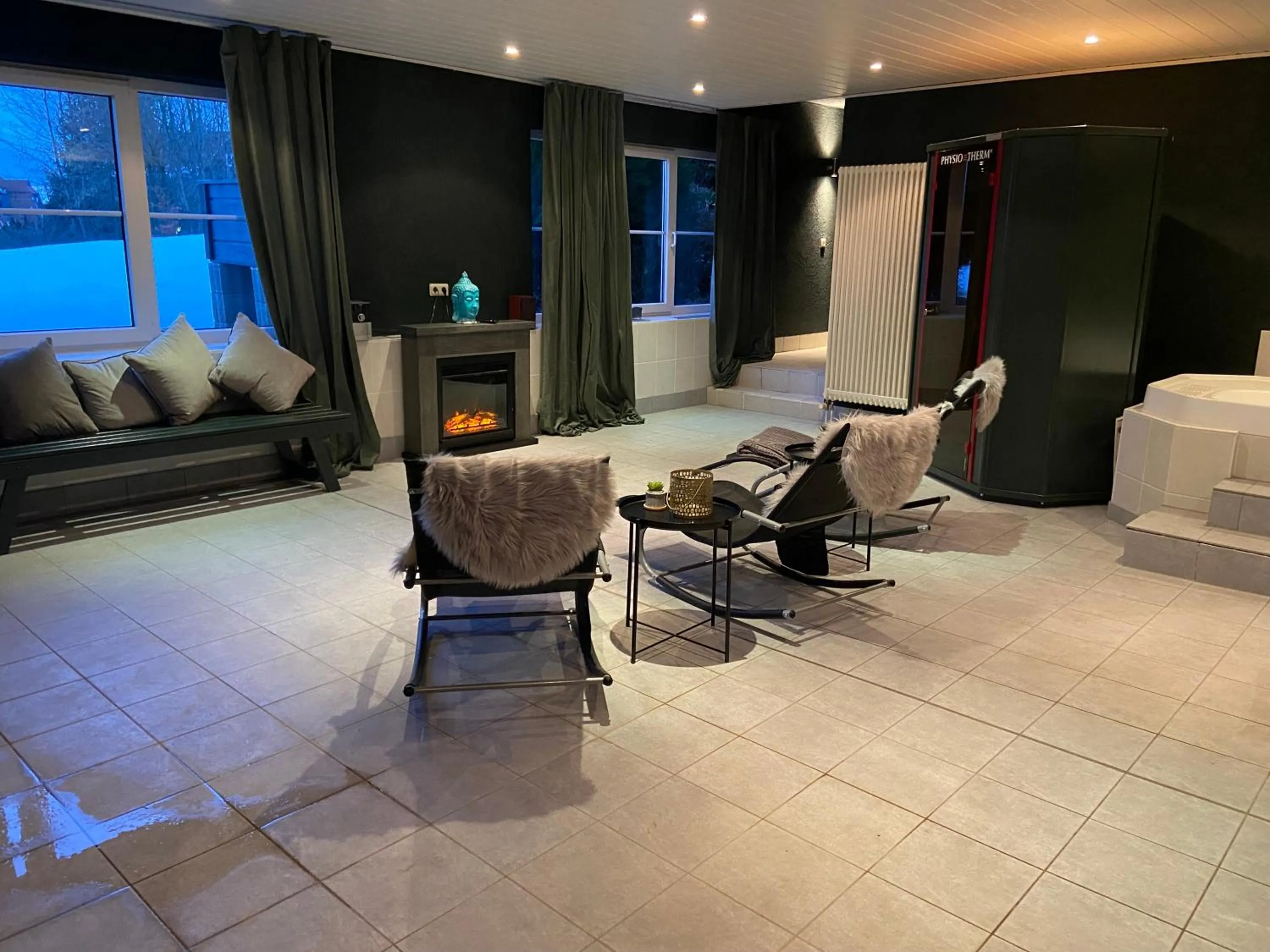 Sauna in Landhotel Villa Foresta