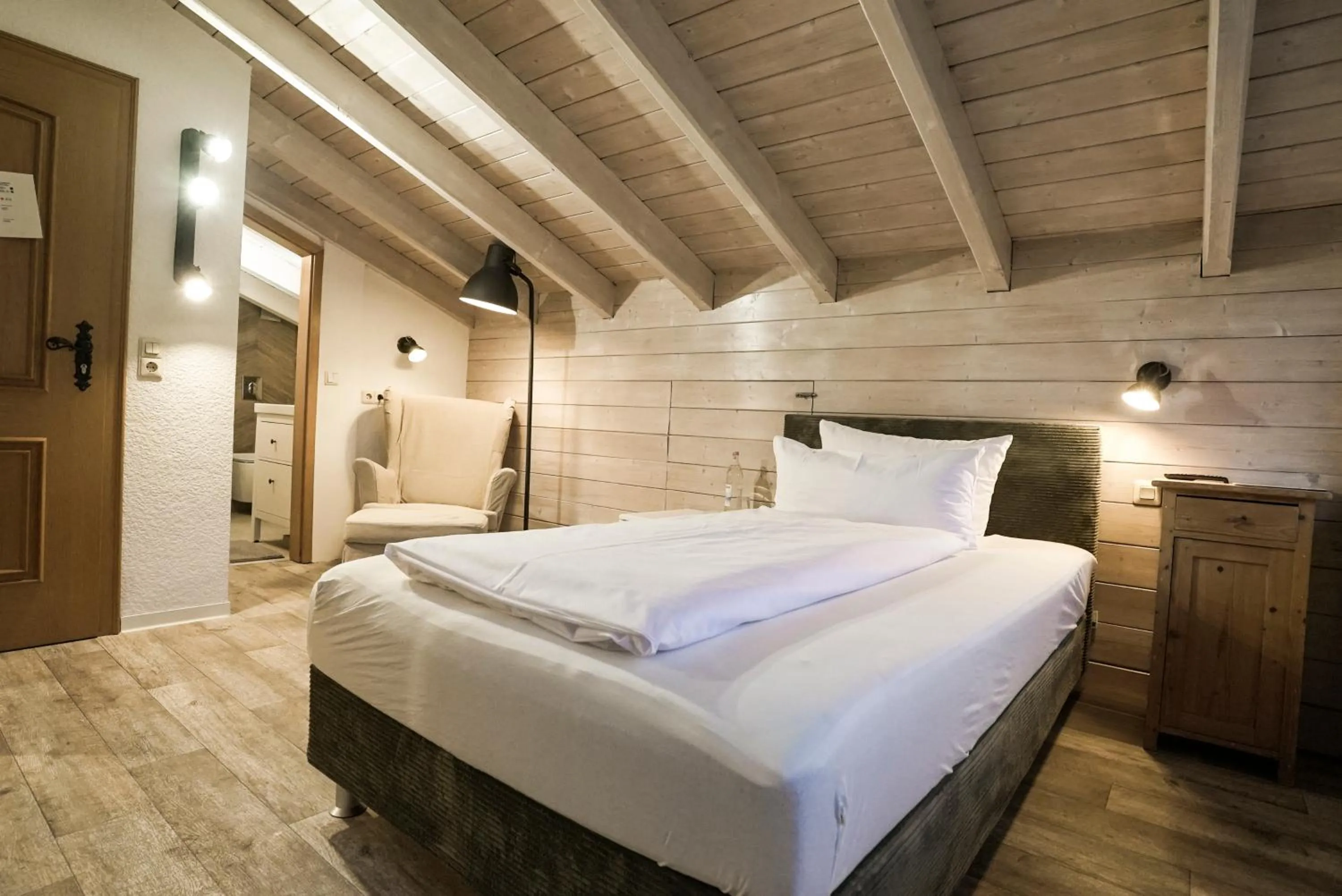 Bed in Landhotel Villa Foresta