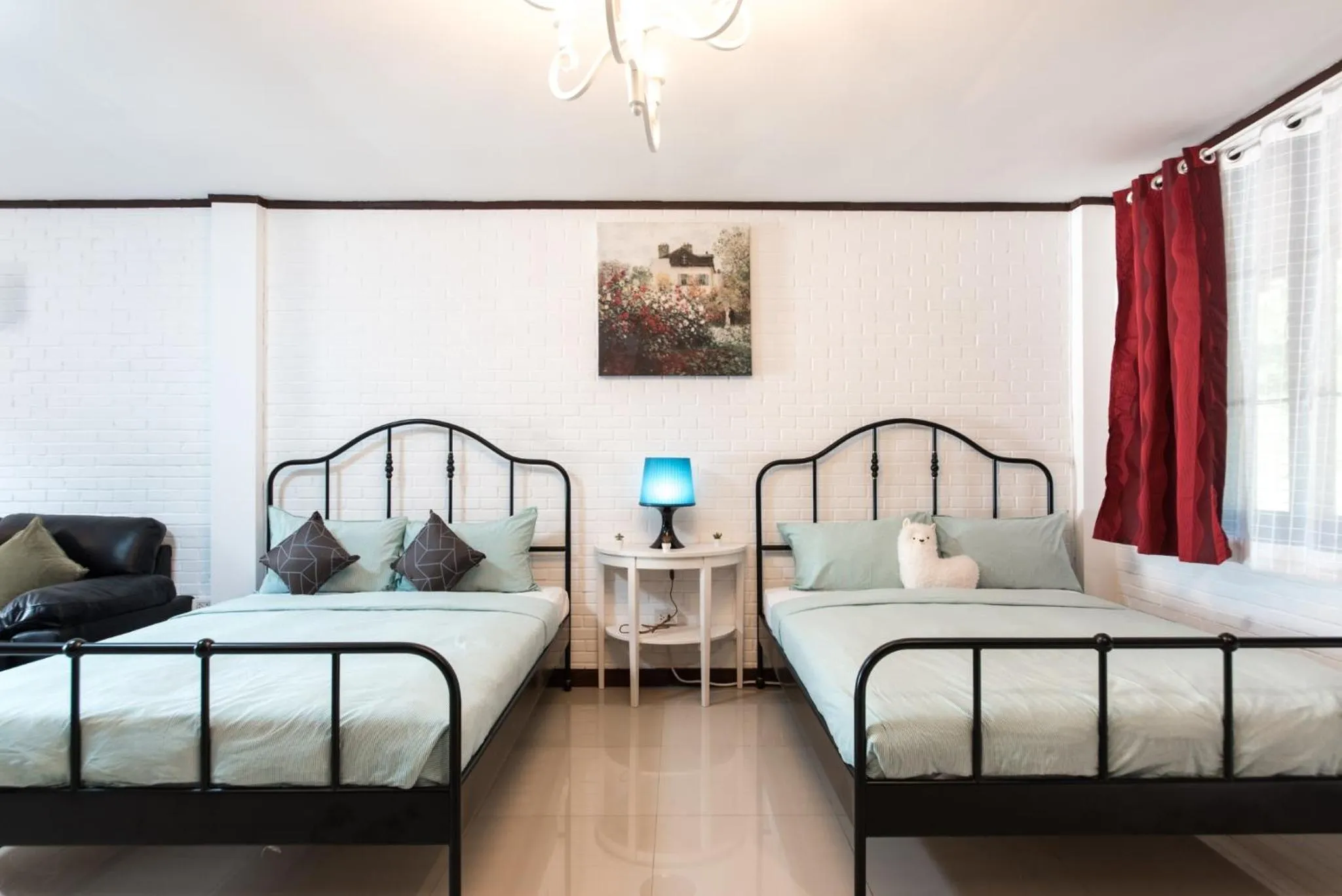 Bed in Mont Blanc Base Camp Khaoyai