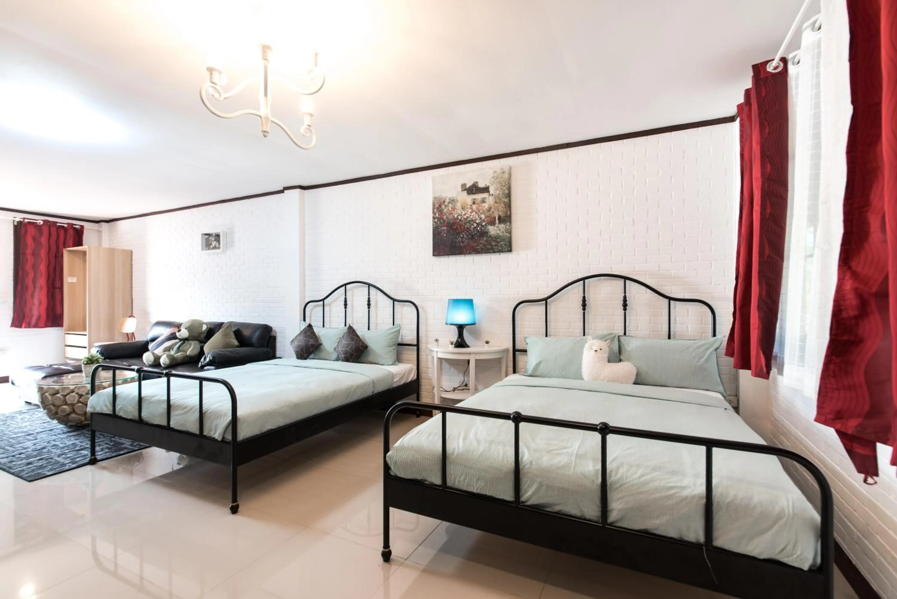 Bed in Mont Blanc Base Camp Khaoyai