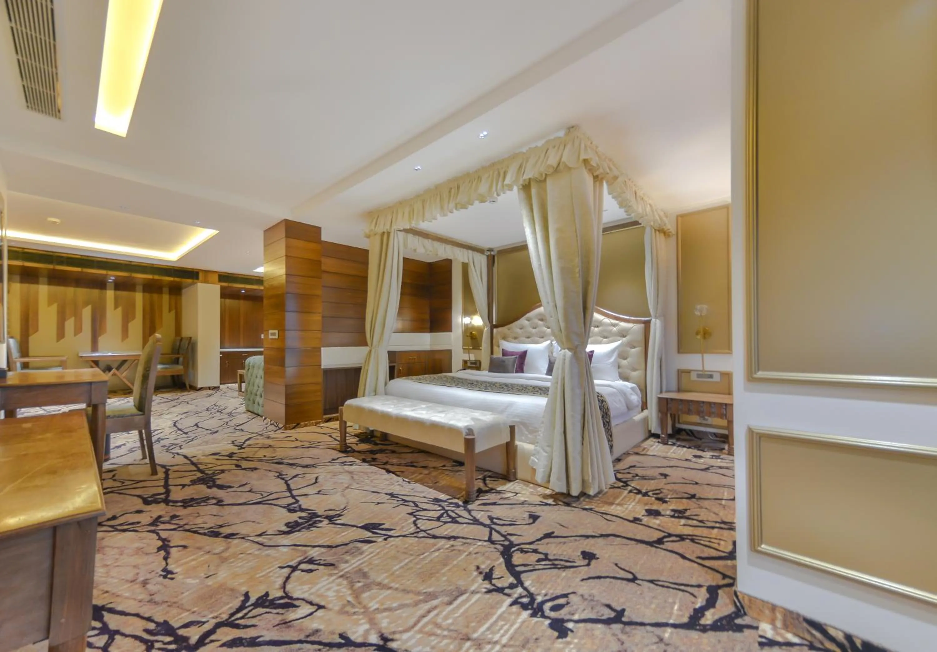 Living room, Bed in The Kabo