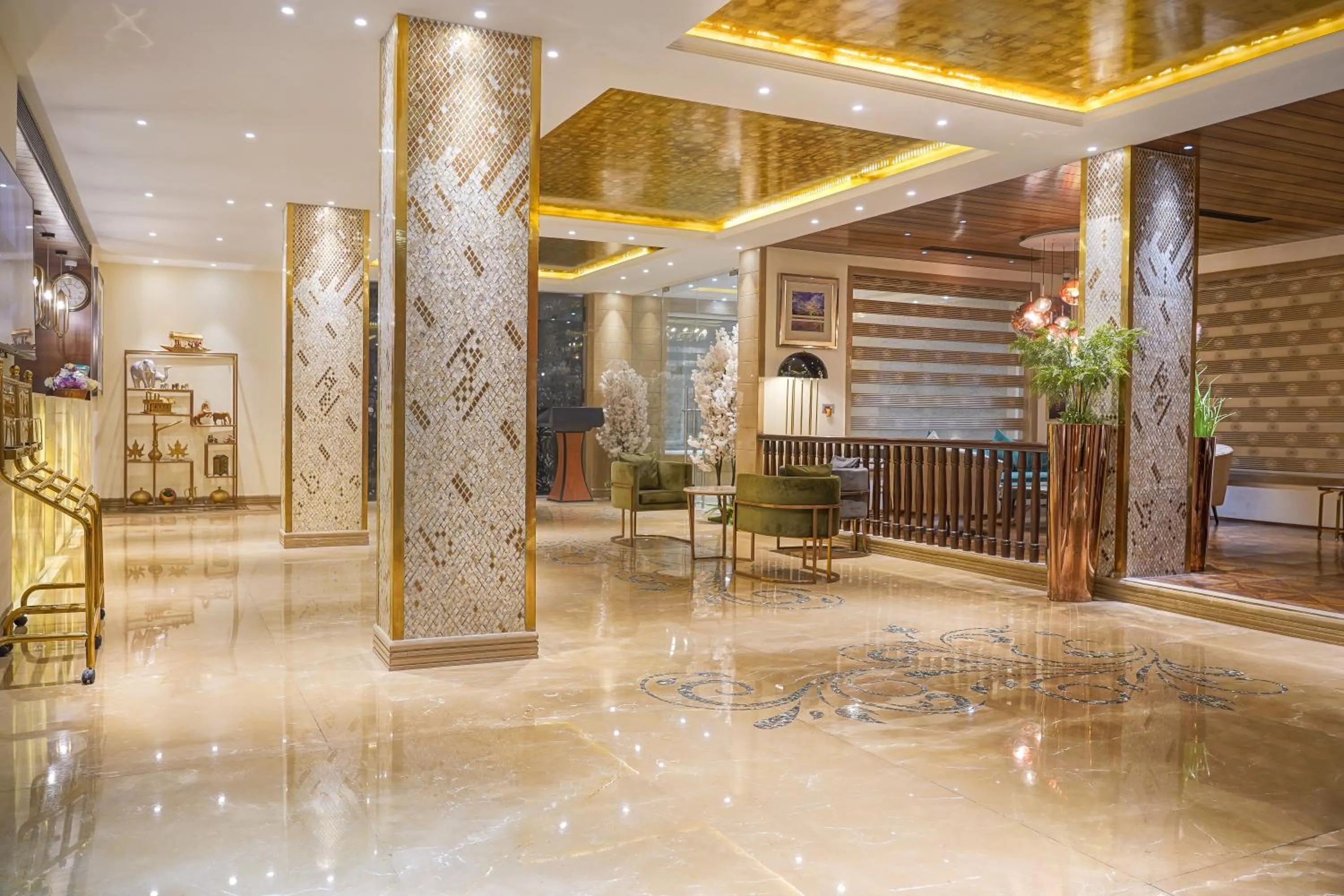 Lobby or reception in The Kabo