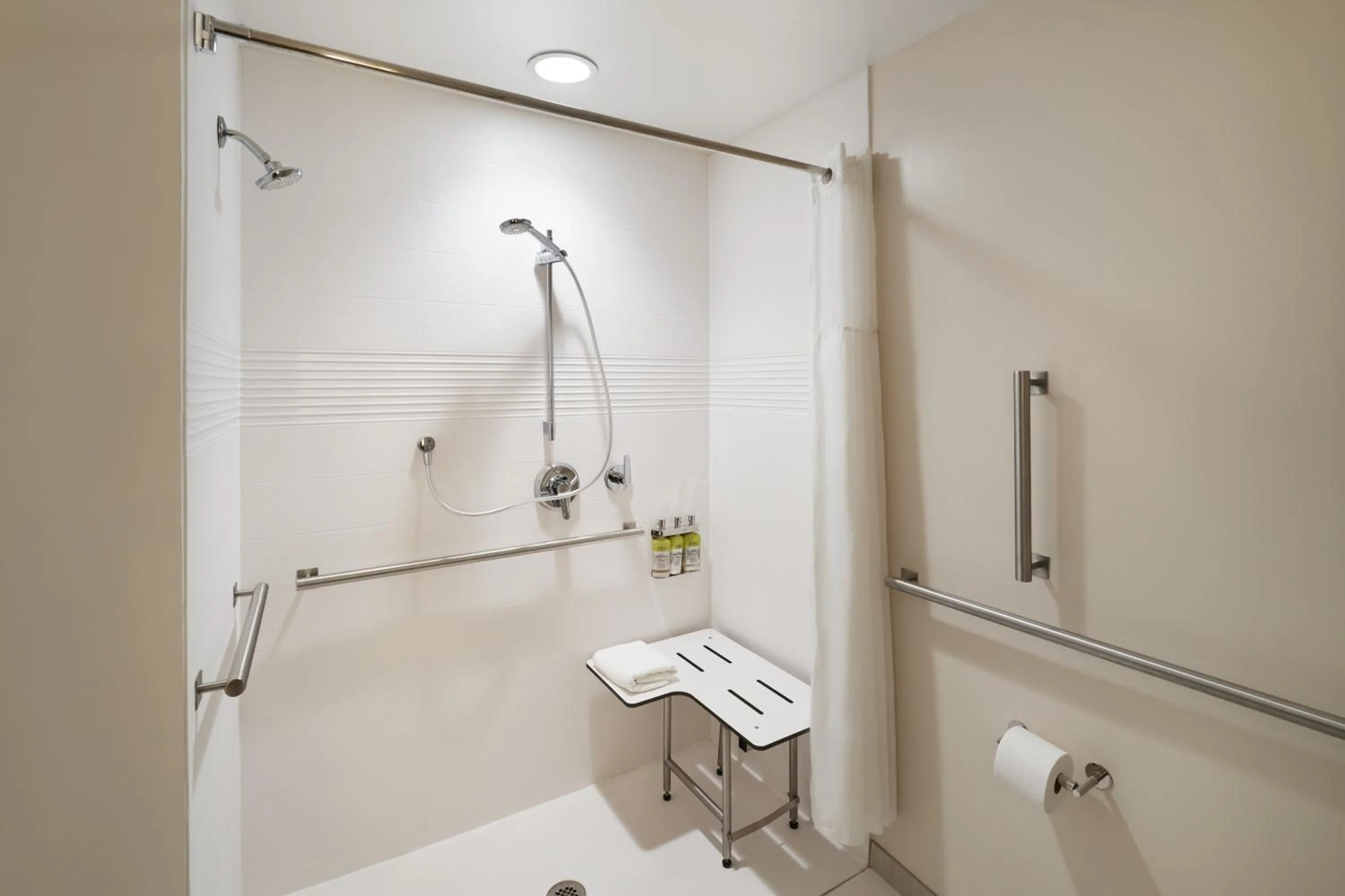 Bathroom in Candlewood Suites - Asheville Downtown by IHG