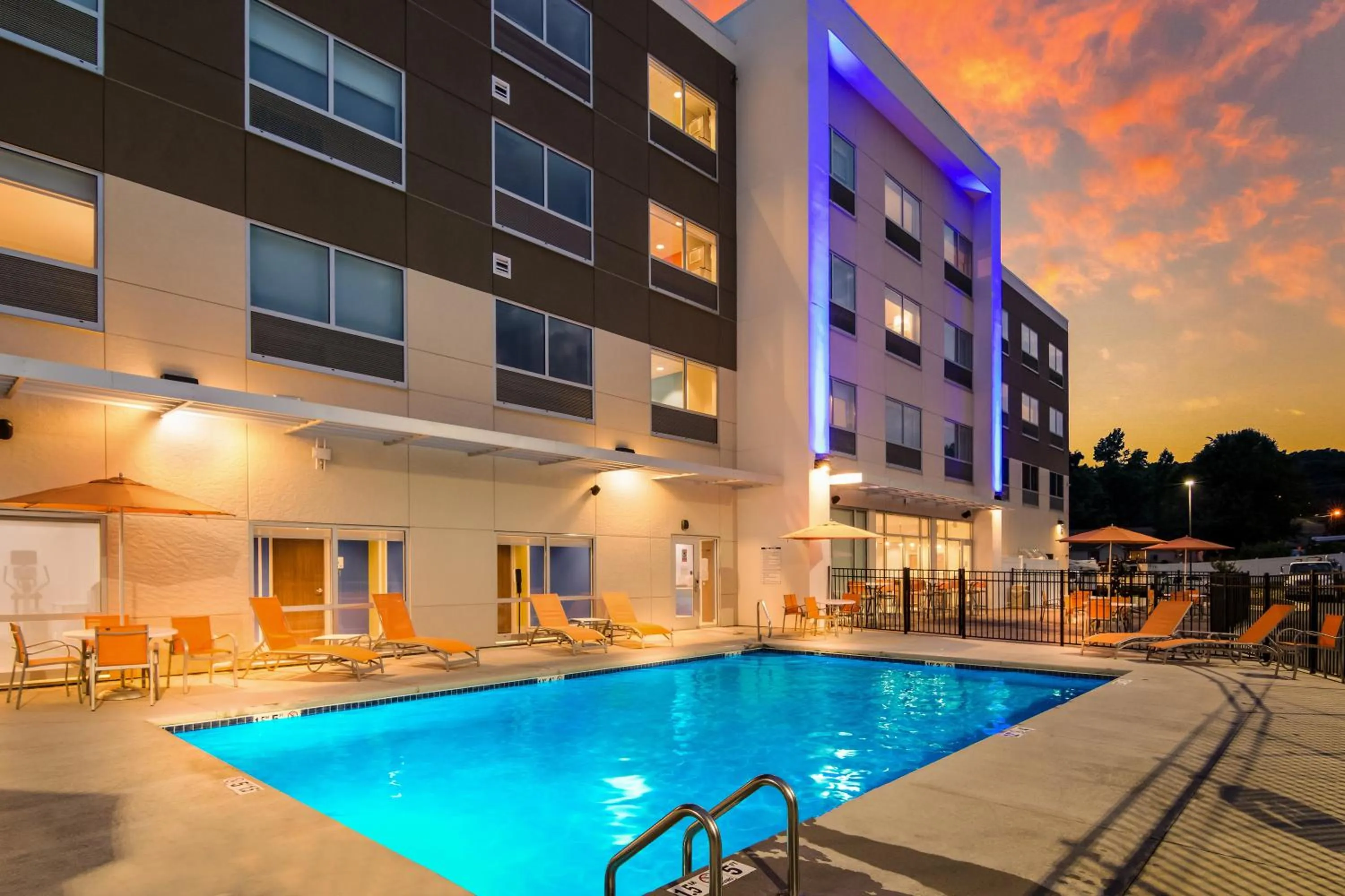 Swimming pool in Holiday Inn Express & Suites - Asheboro by IHG