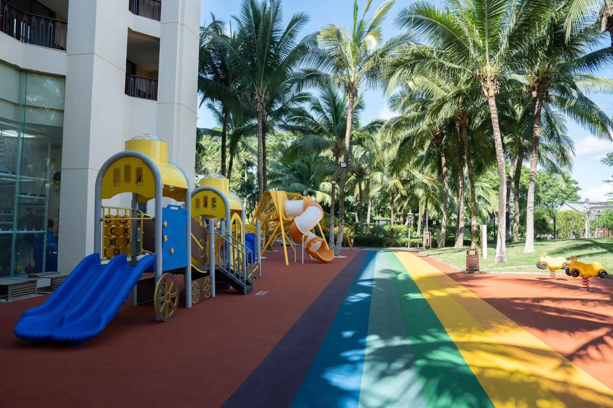 Children play ground in Fairmont Sanya Haitang Bay