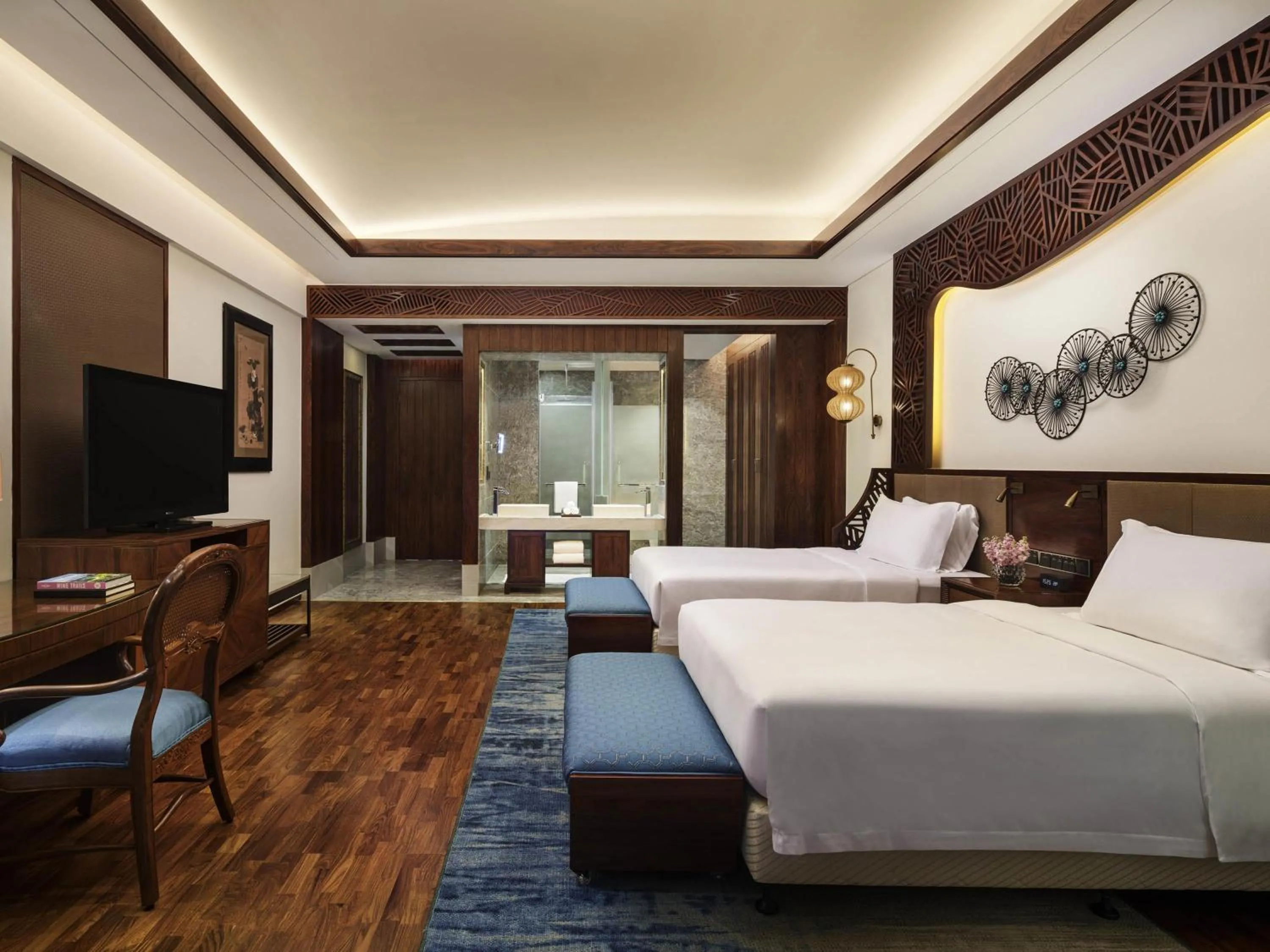 Bedroom, Bed in Fairmont Sanya Haitang Bay