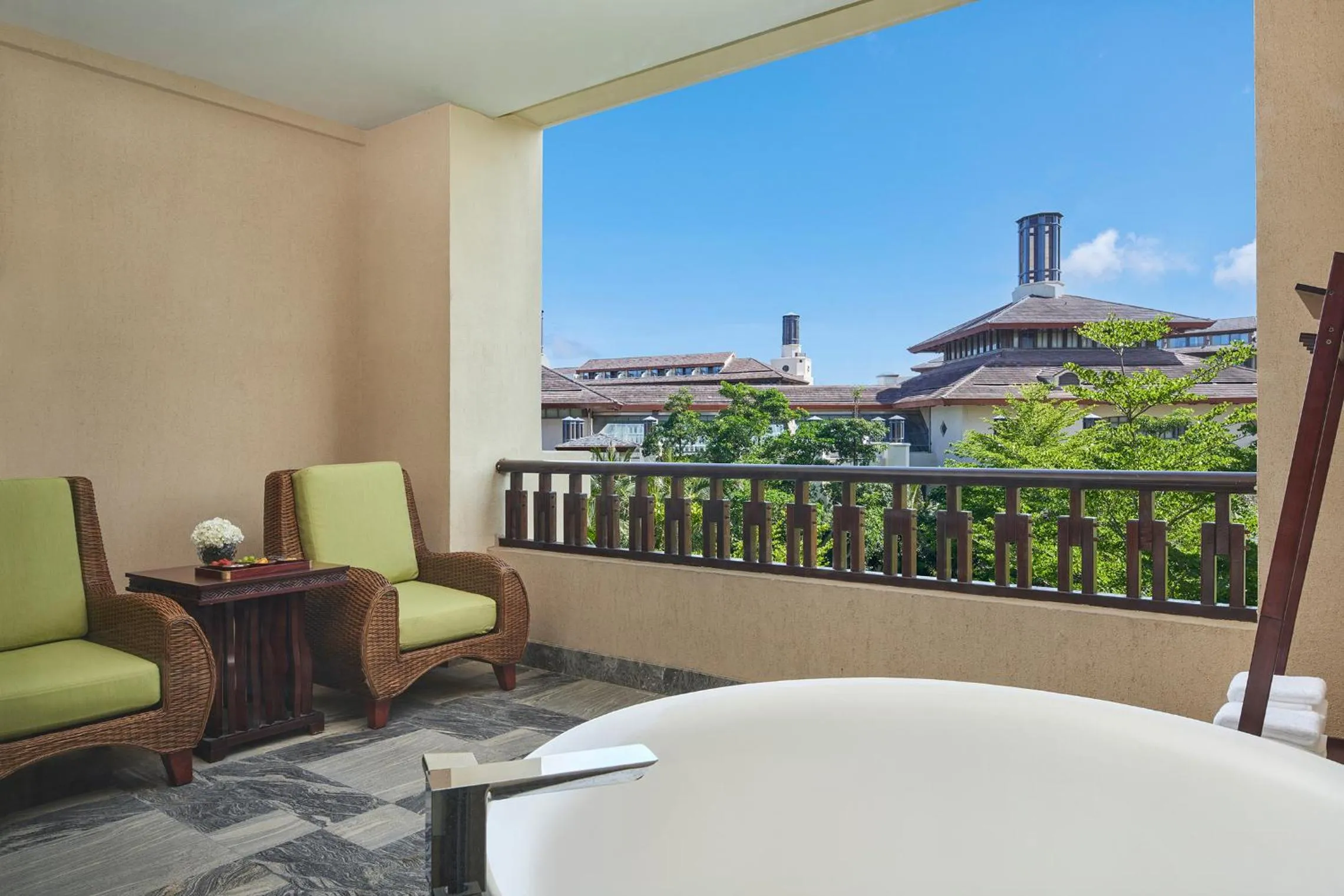 Bath in Fairmont Sanya Haitang Bay