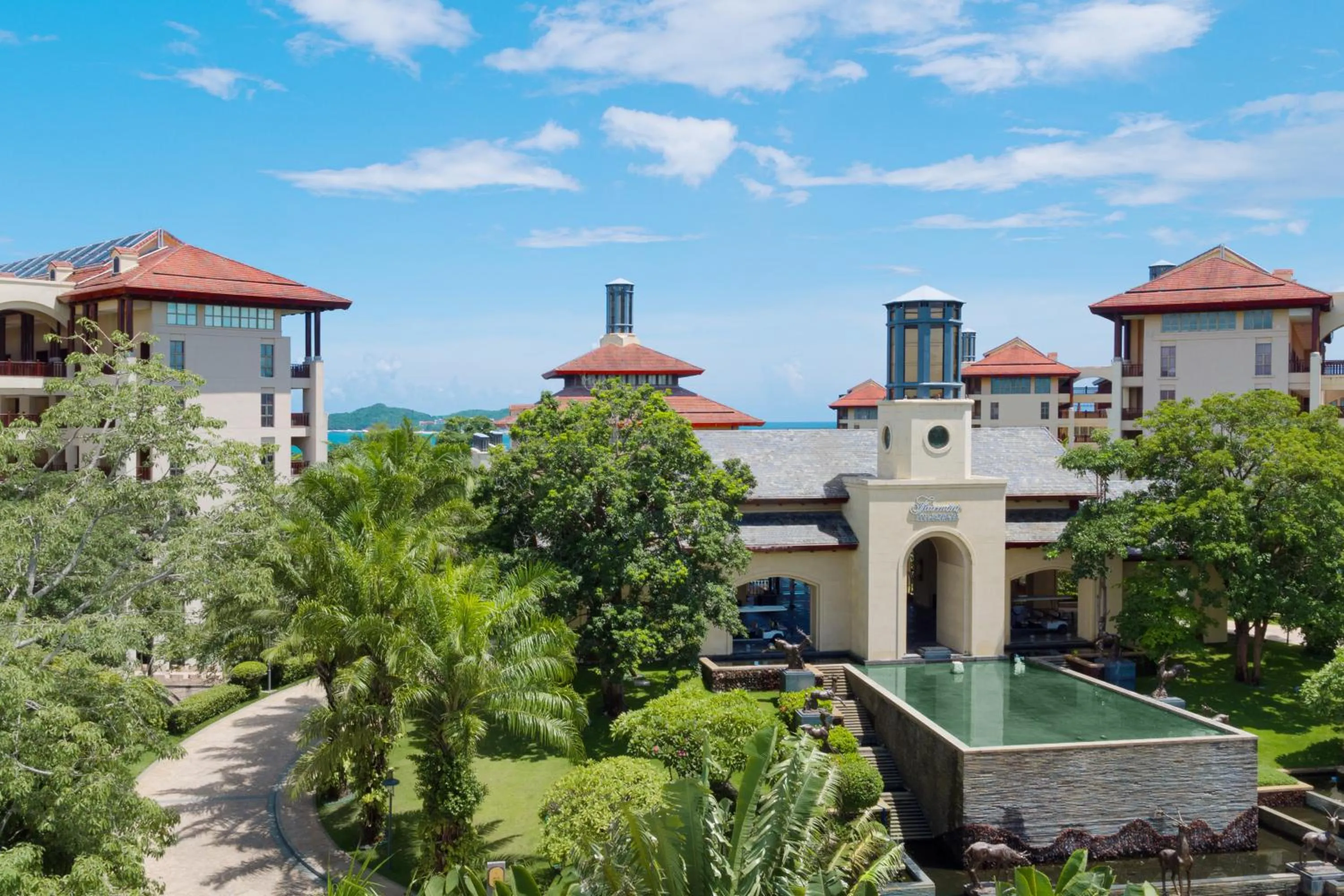 Property building in Fairmont Sanya Haitang Bay