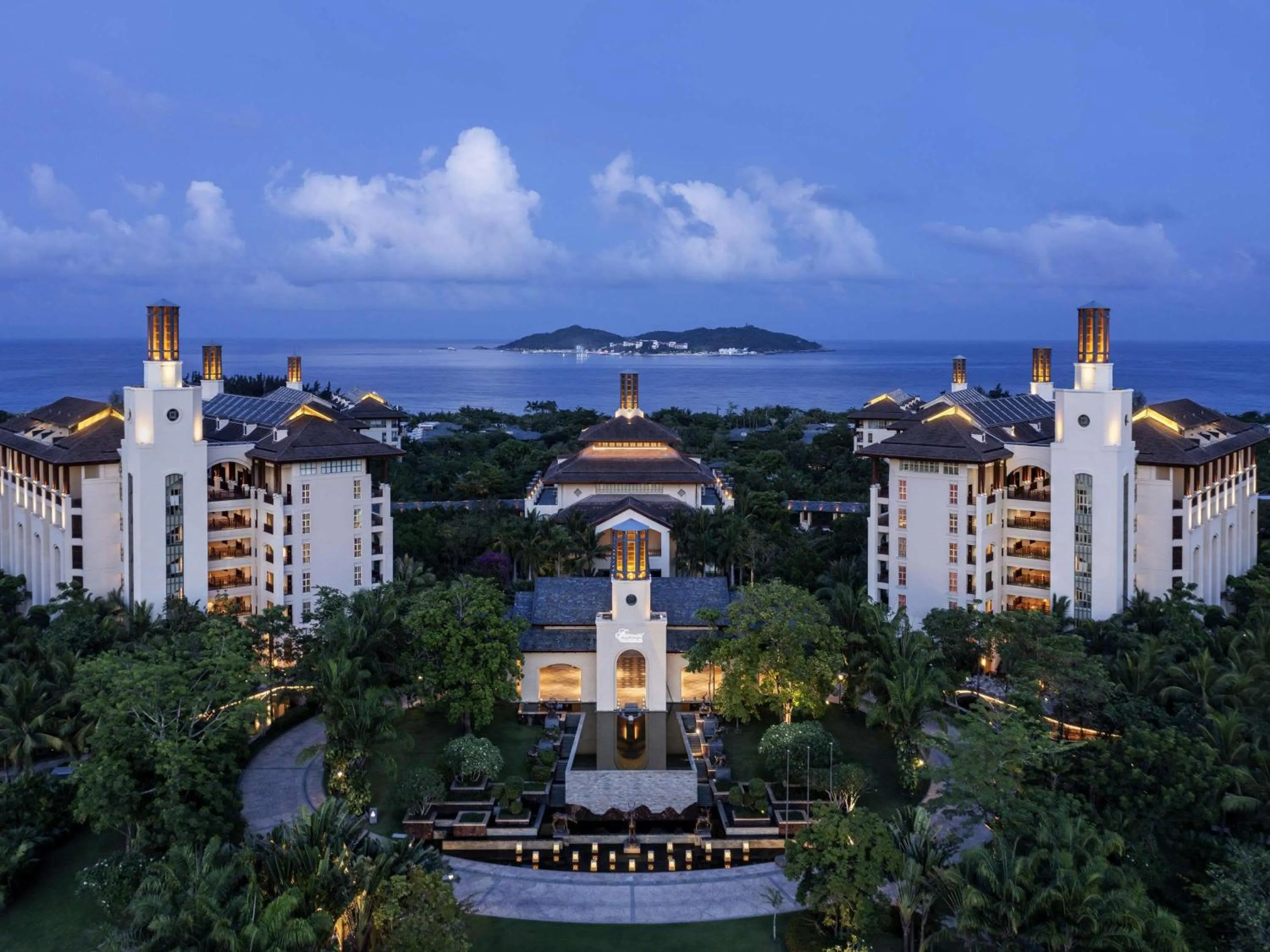 Property building in Fairmont Sanya Haitang Bay