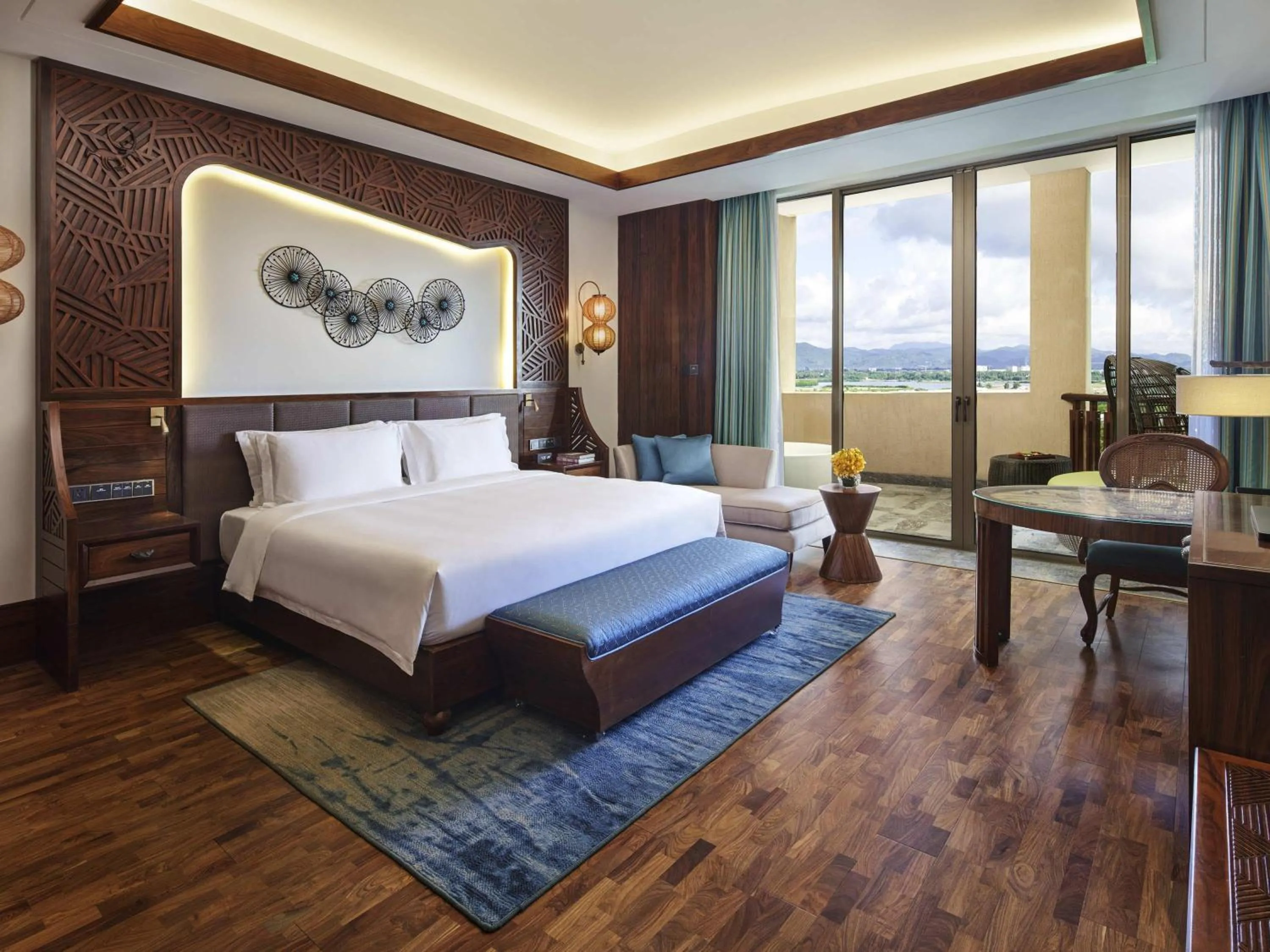 Bedroom, Bed in Fairmont Sanya Haitang Bay