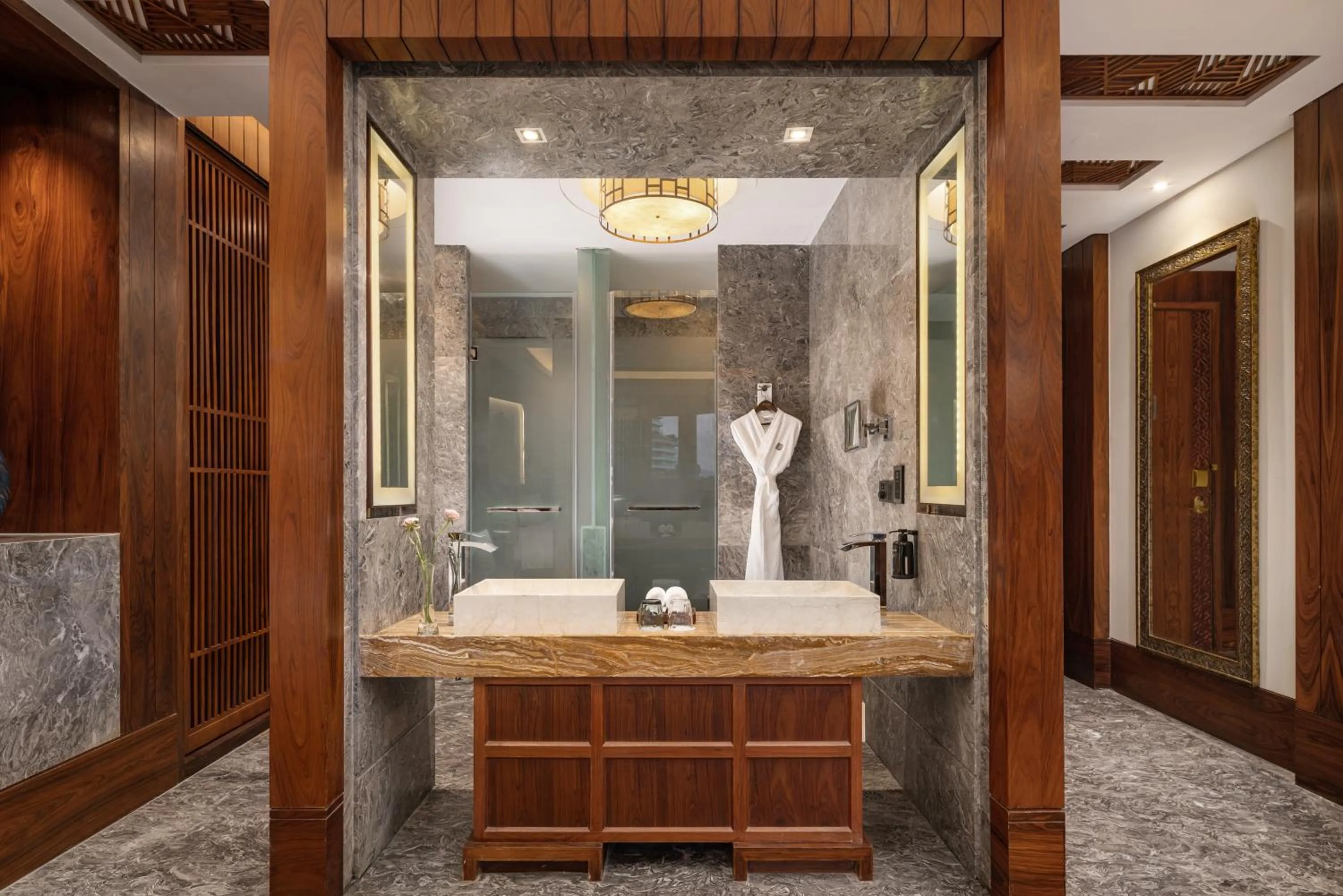 Bathroom in Fairmont Sanya Haitang Bay