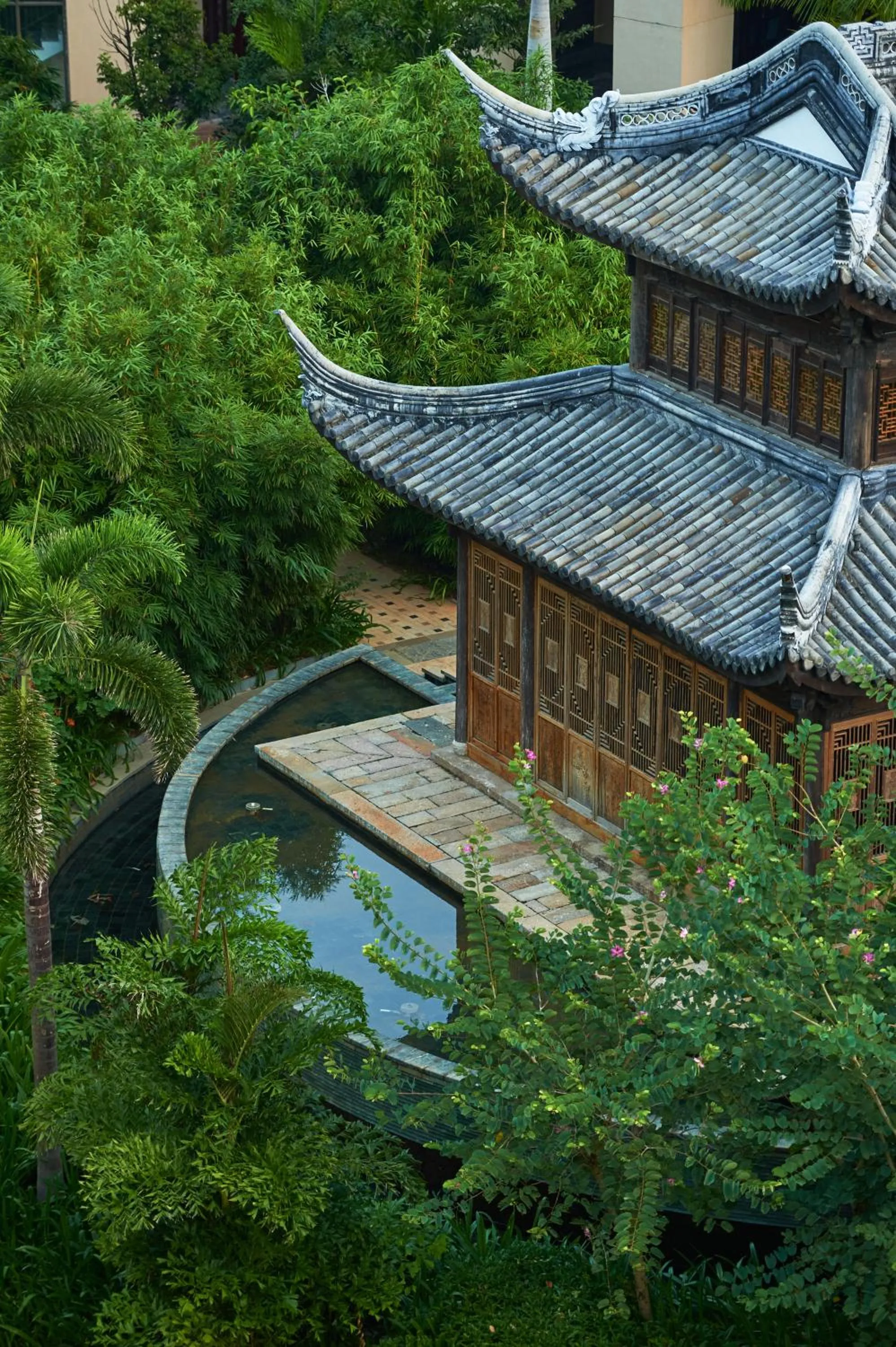 Bird's eye view in Fairmont Sanya Haitang Bay